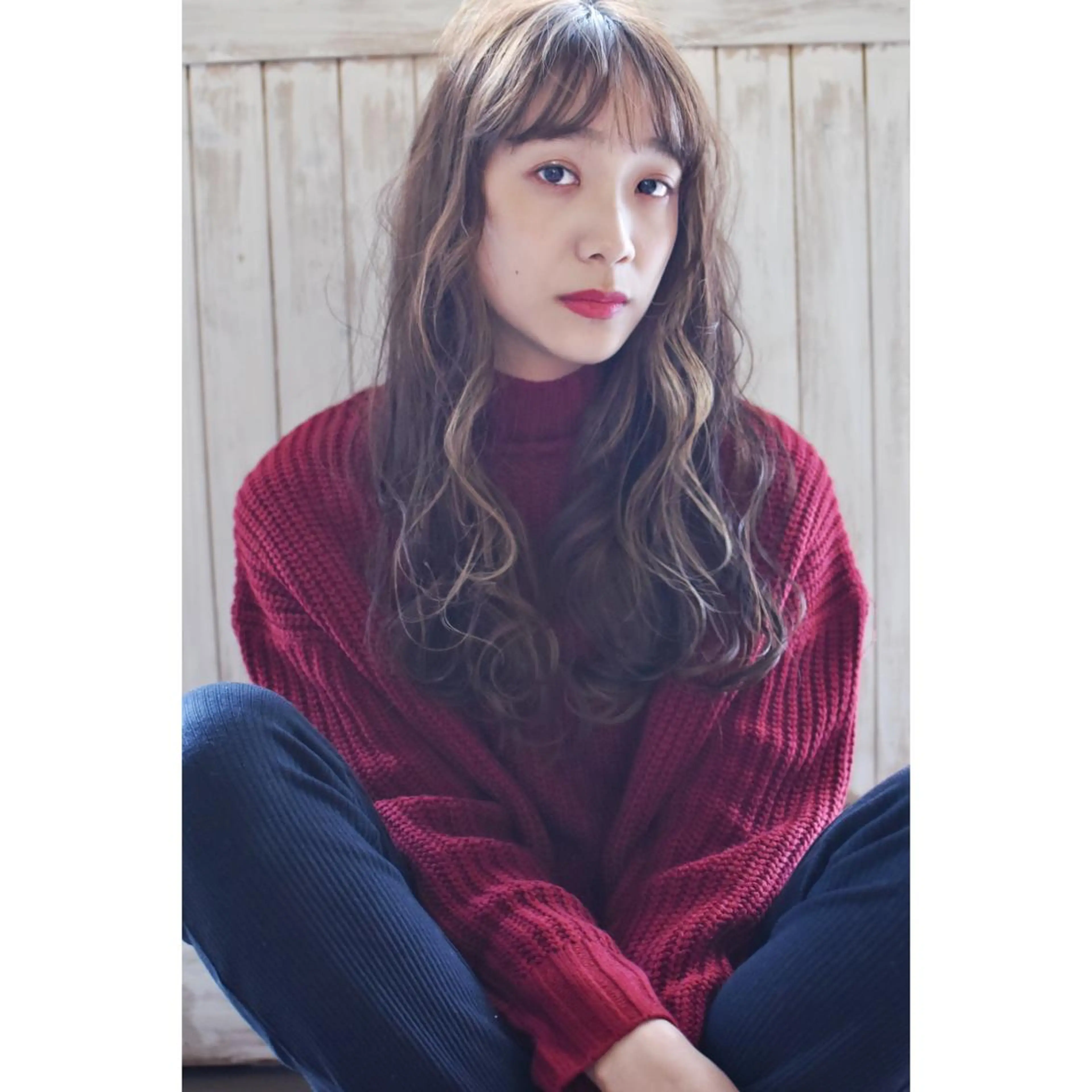 セミロング カラー パーマ メンズ 南堀江🌿パーマ Tetsu【テツ】のヘアスタイル