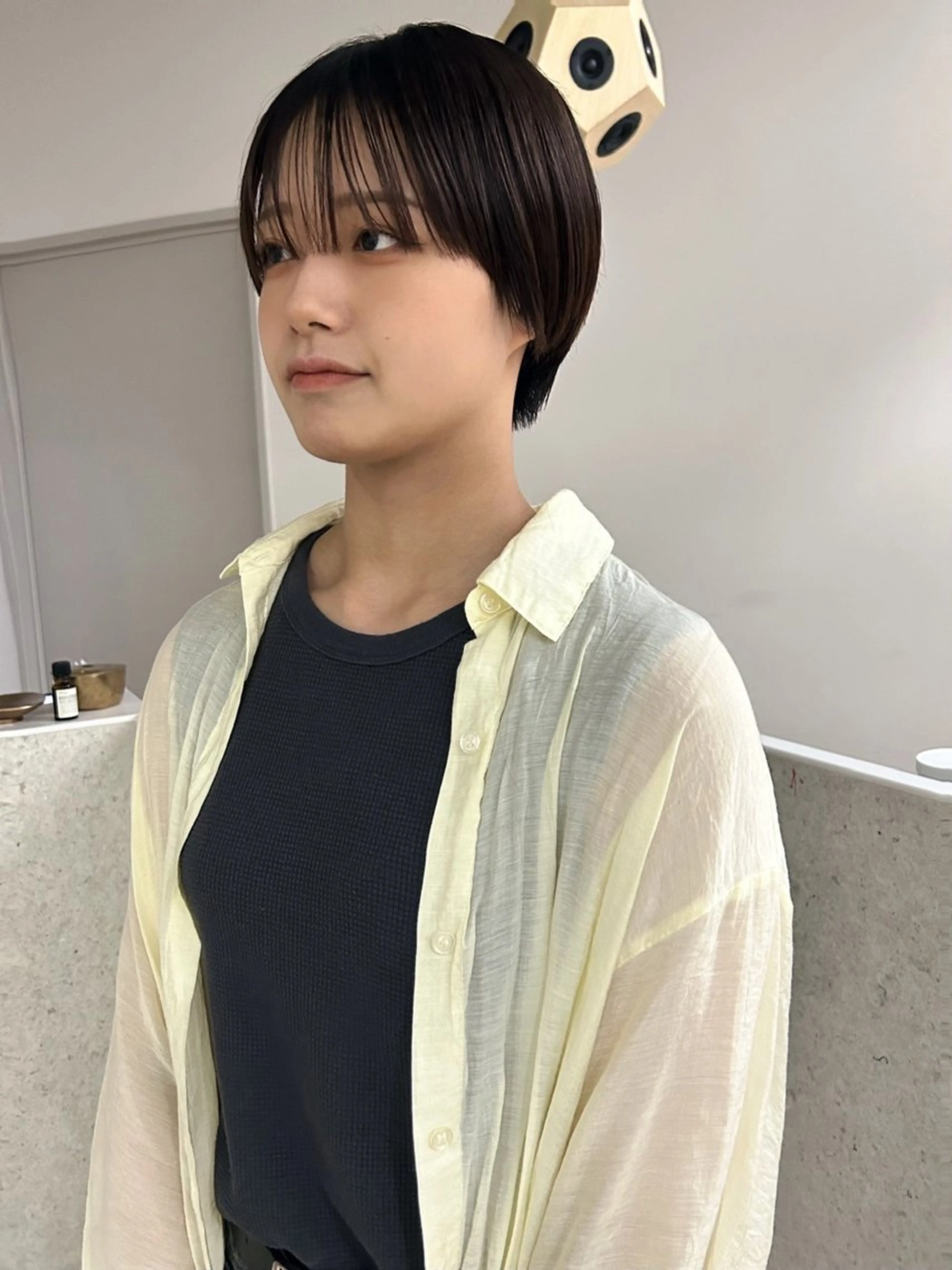 ショート aika/パーマ/ ショート/伏見のヘアスタイル