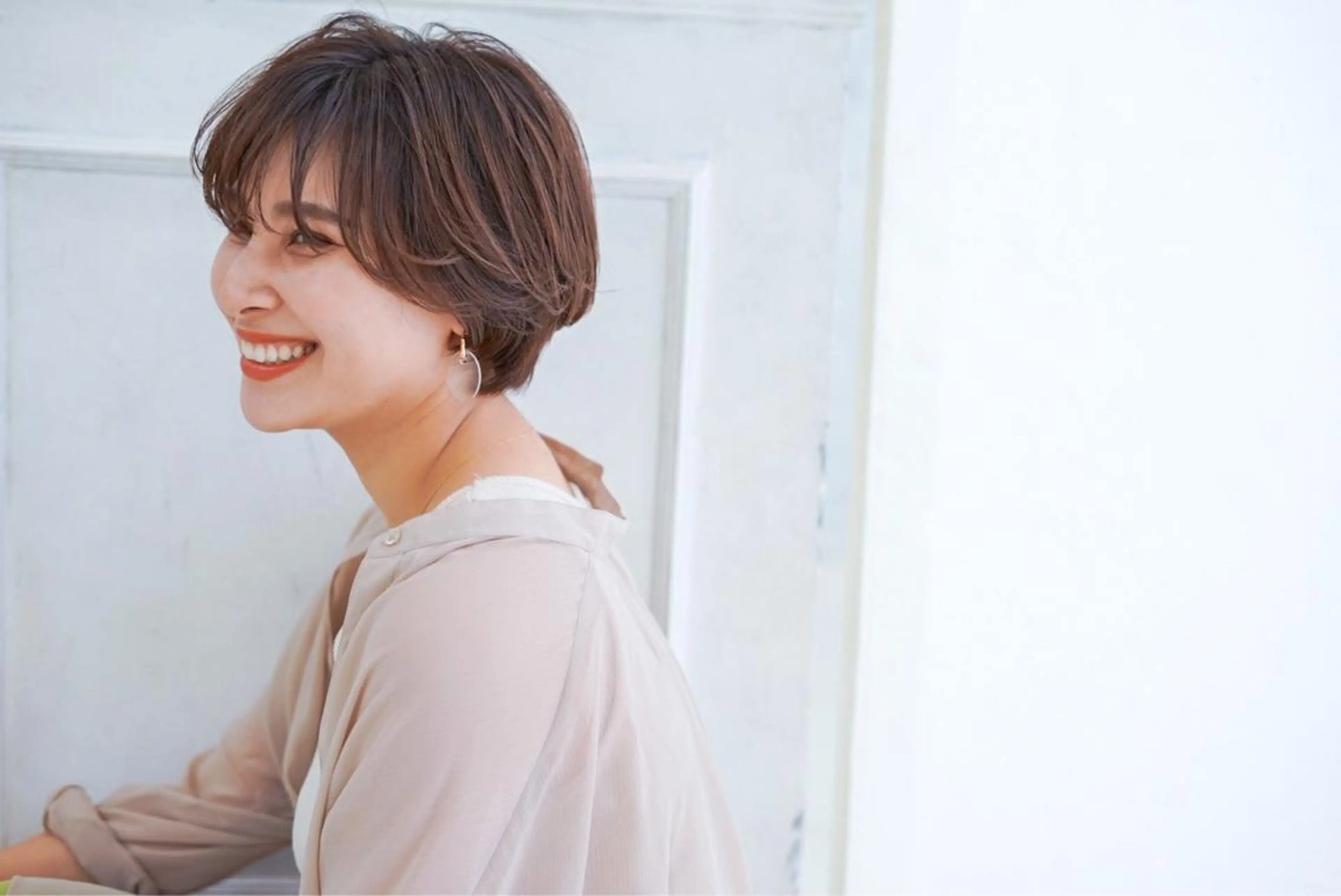 ショート &Lillme所属・& kuのヘアスタイル