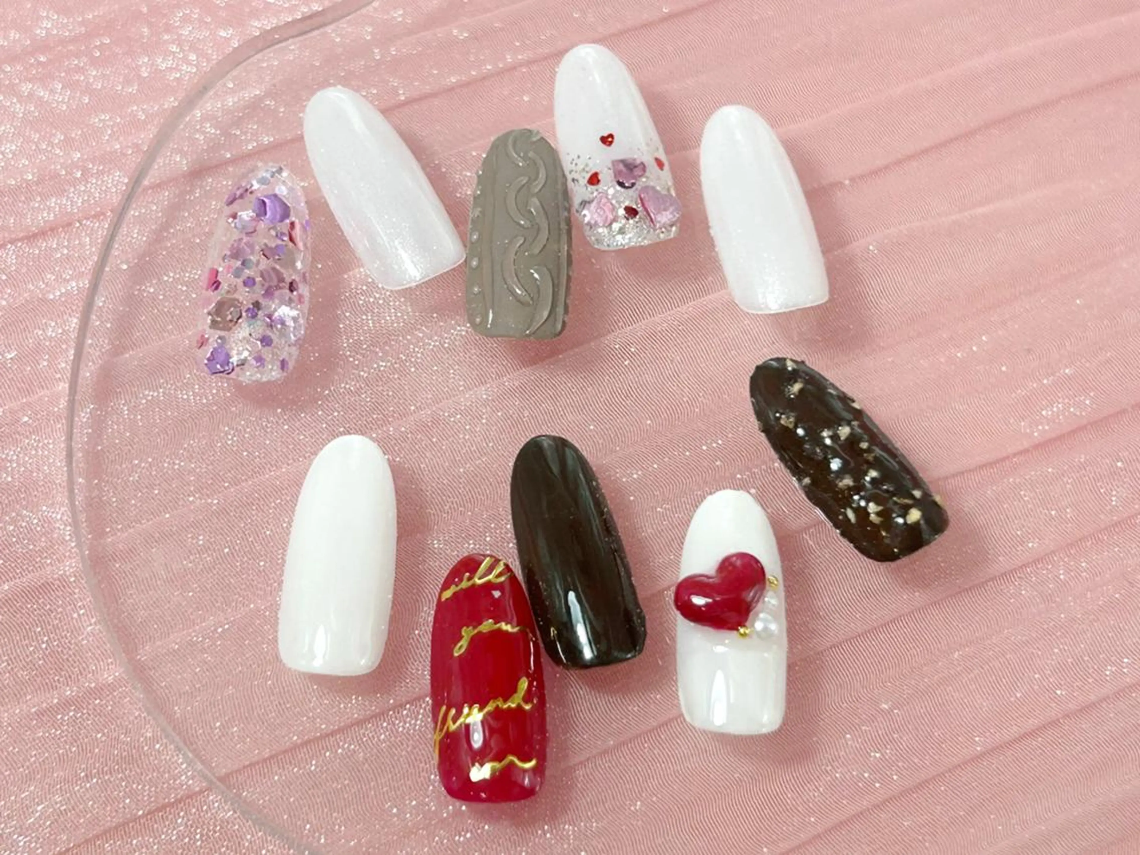 ネイル ハンドネイル orbe 芳長のネイルデザイン