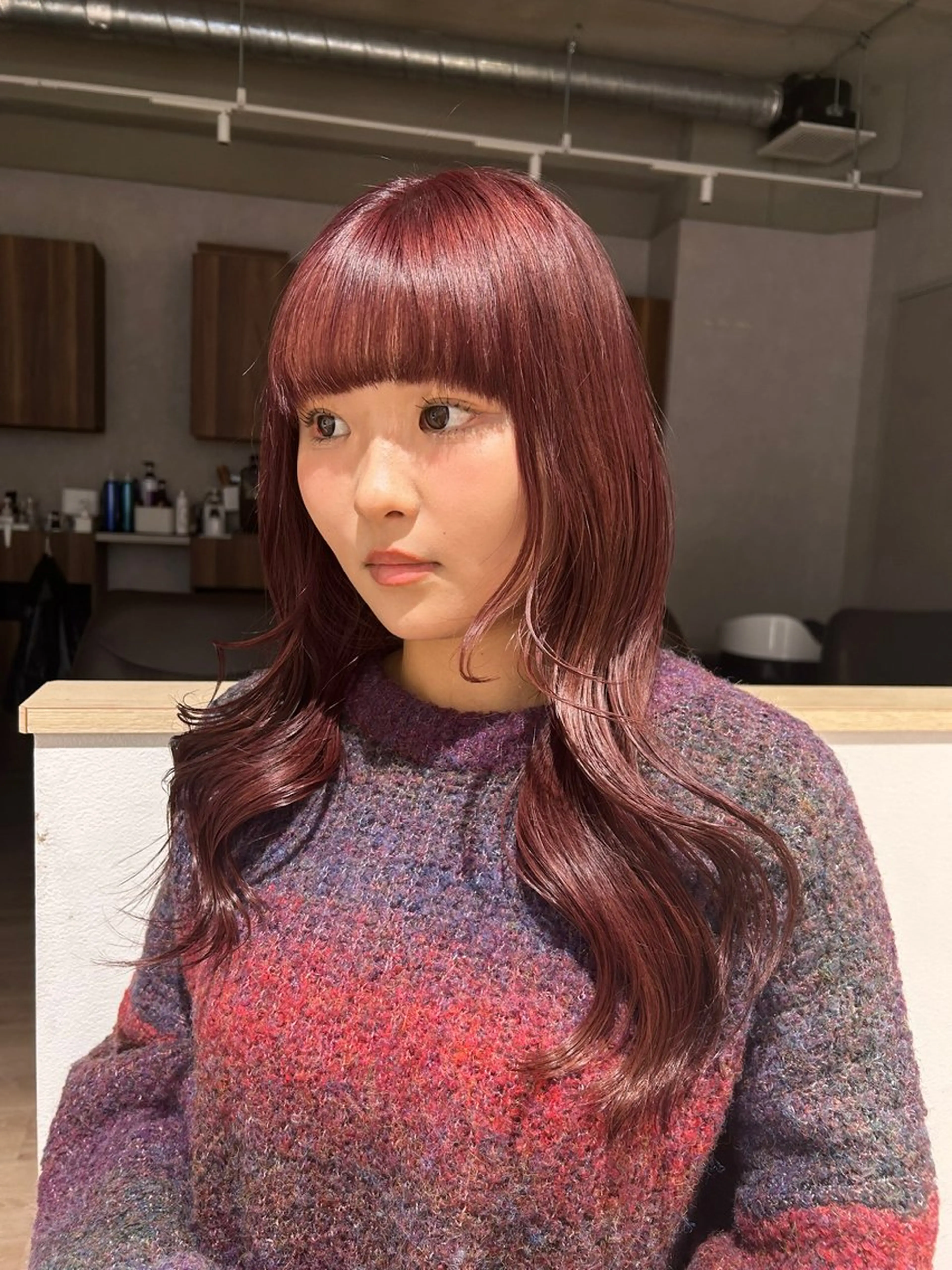 カラー ♡ハイトーン★ ネイル/しの♡のヘアスタイル