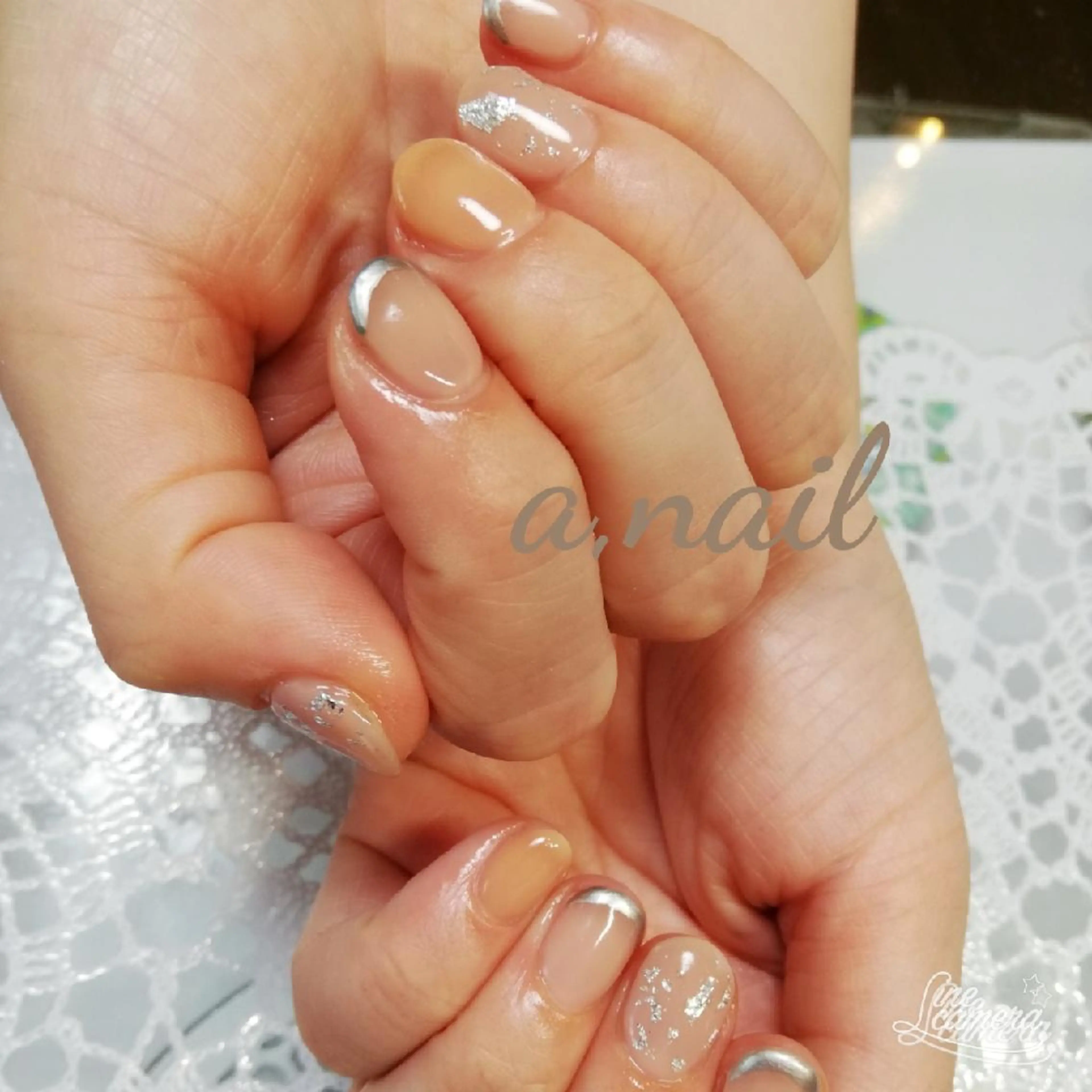 ネイル シンプルネイル ハンドネイル ネイルサロン エーネイルのネイルデザイン