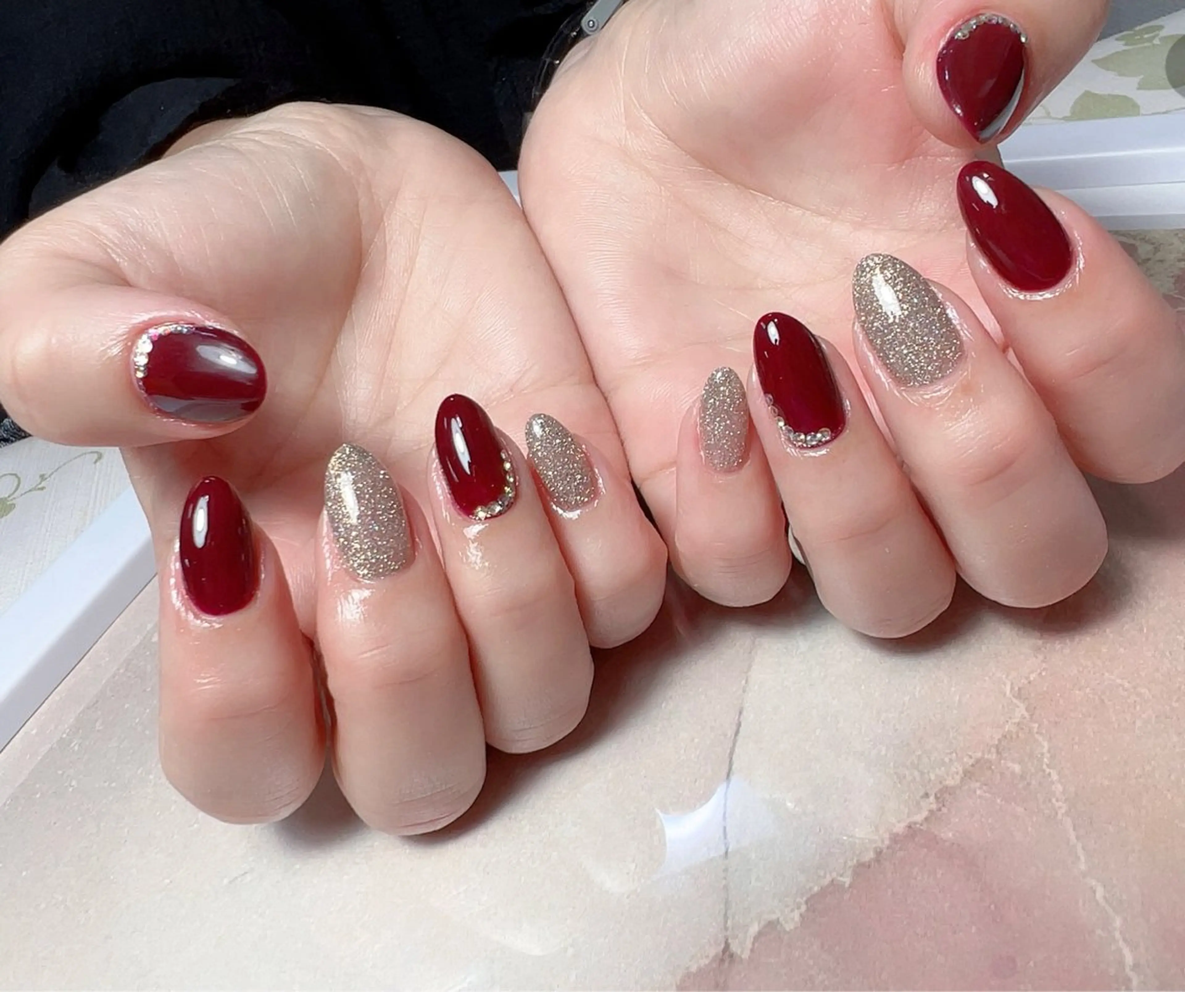 ネイル ハンドネイル 桜 ネイルのネイルデザイン