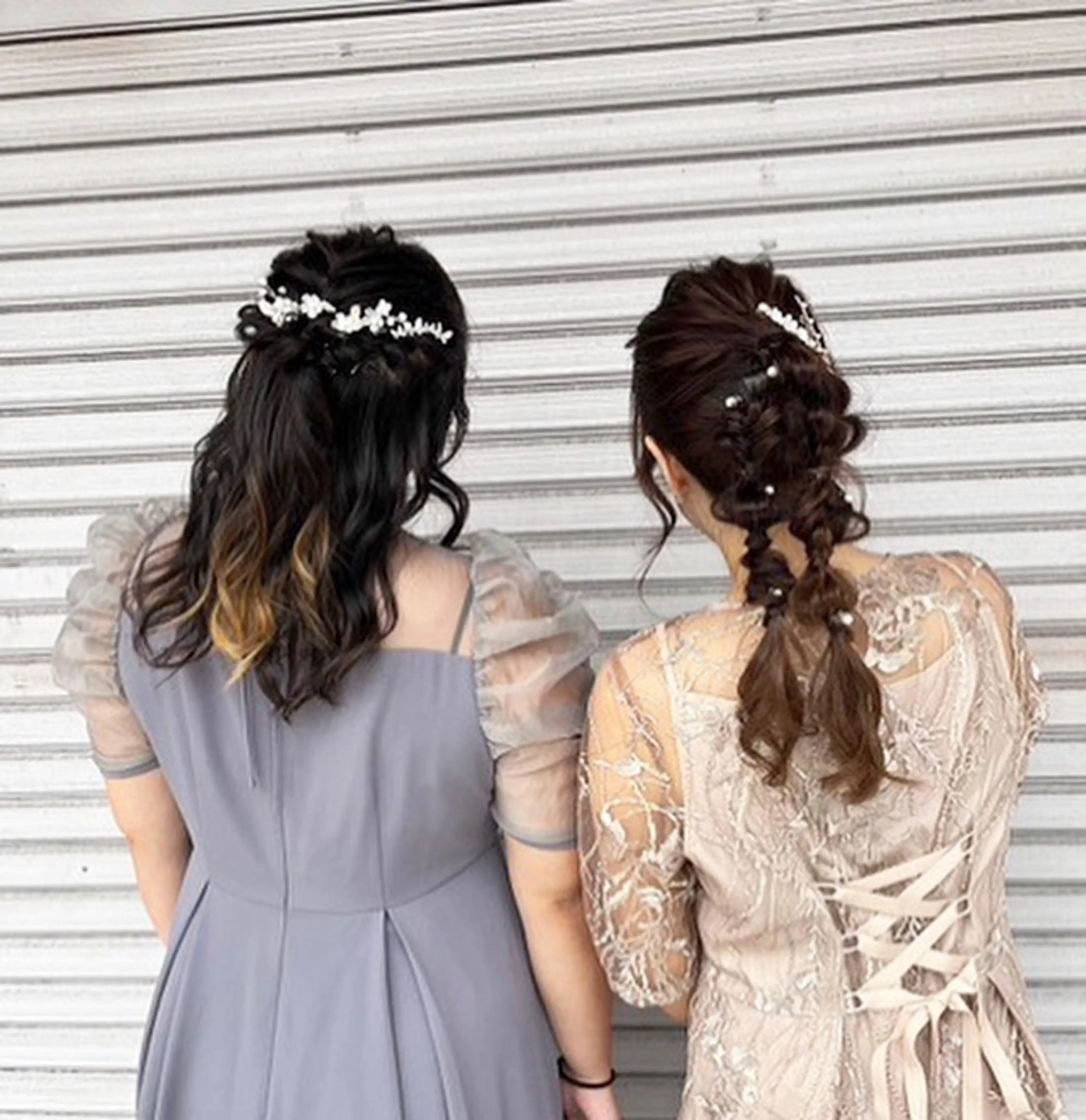 ヘアアレンジ ヘアセット Bish Yanaのヘアスタイル