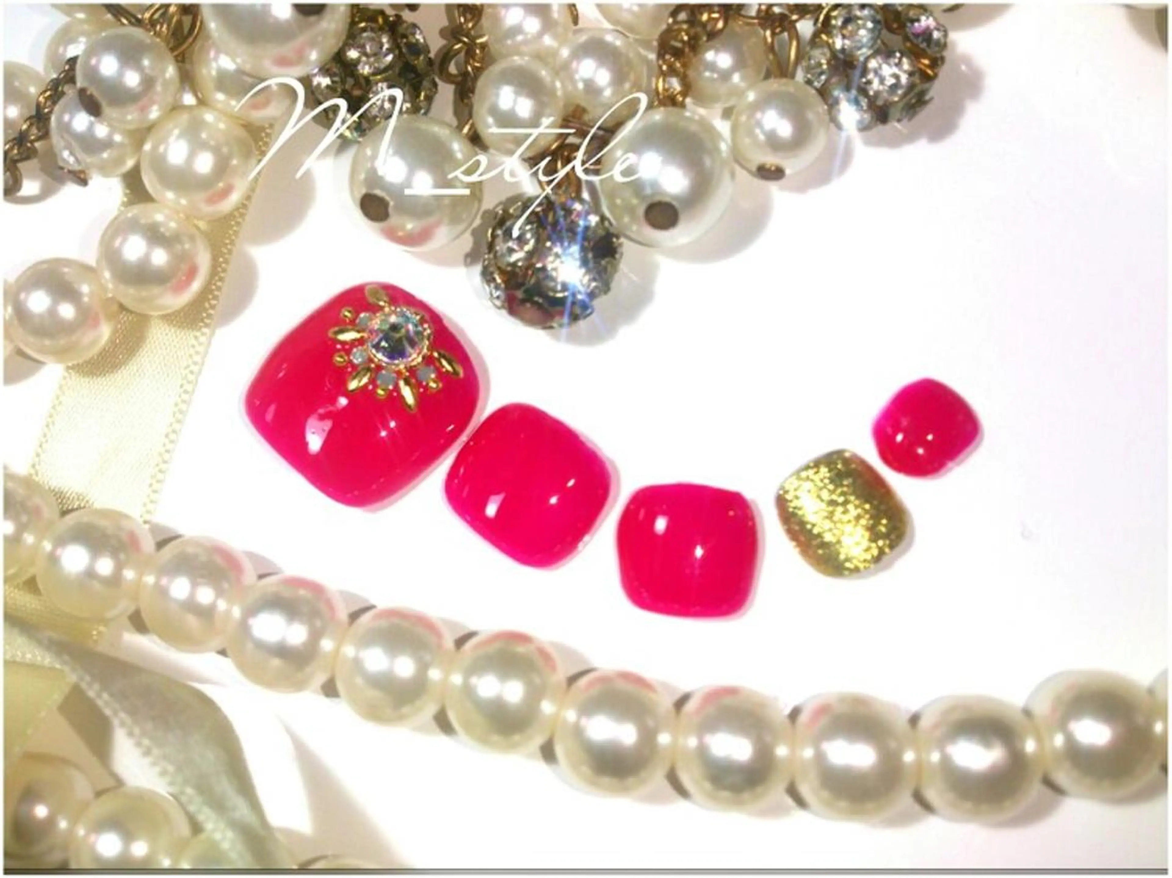 ネイル 下妻市ﾈｲﾙｻﾛﾝ M_styleのネイルデザイン