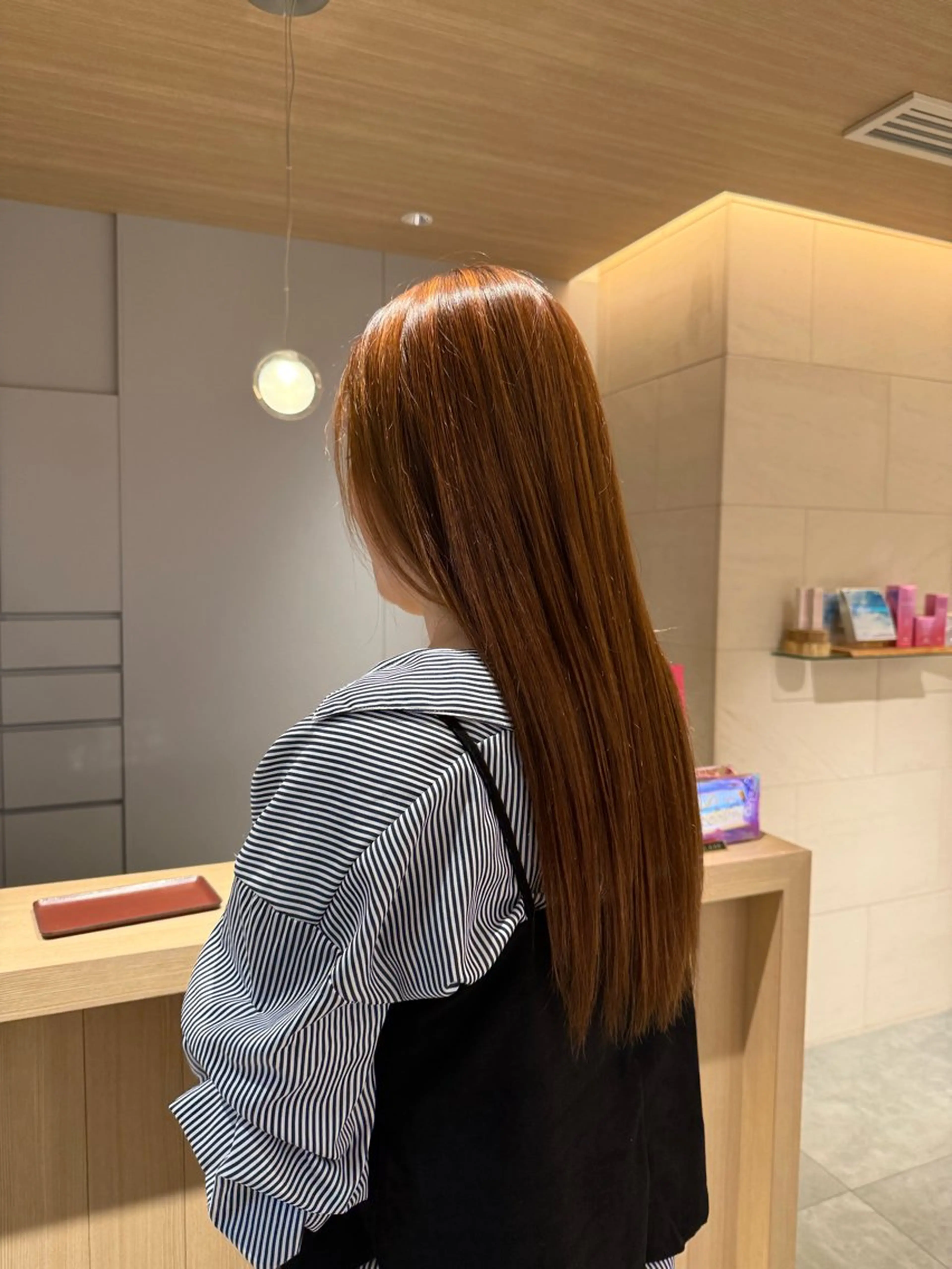 ロング 大島 希美のヘアスタイル