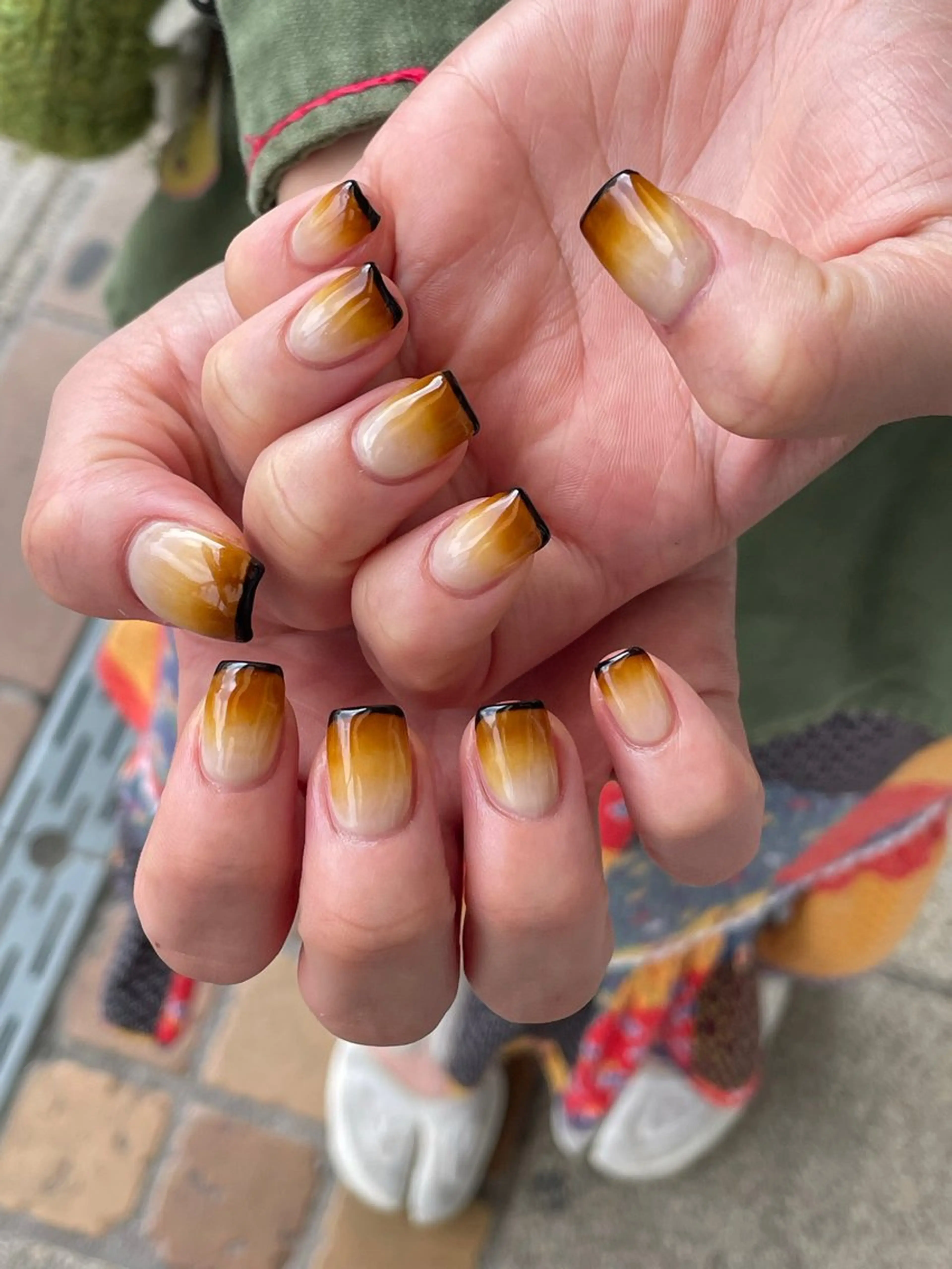 ネイル グラデーション ハンドネイル ネイリスト Kaoriのネイルデザイン