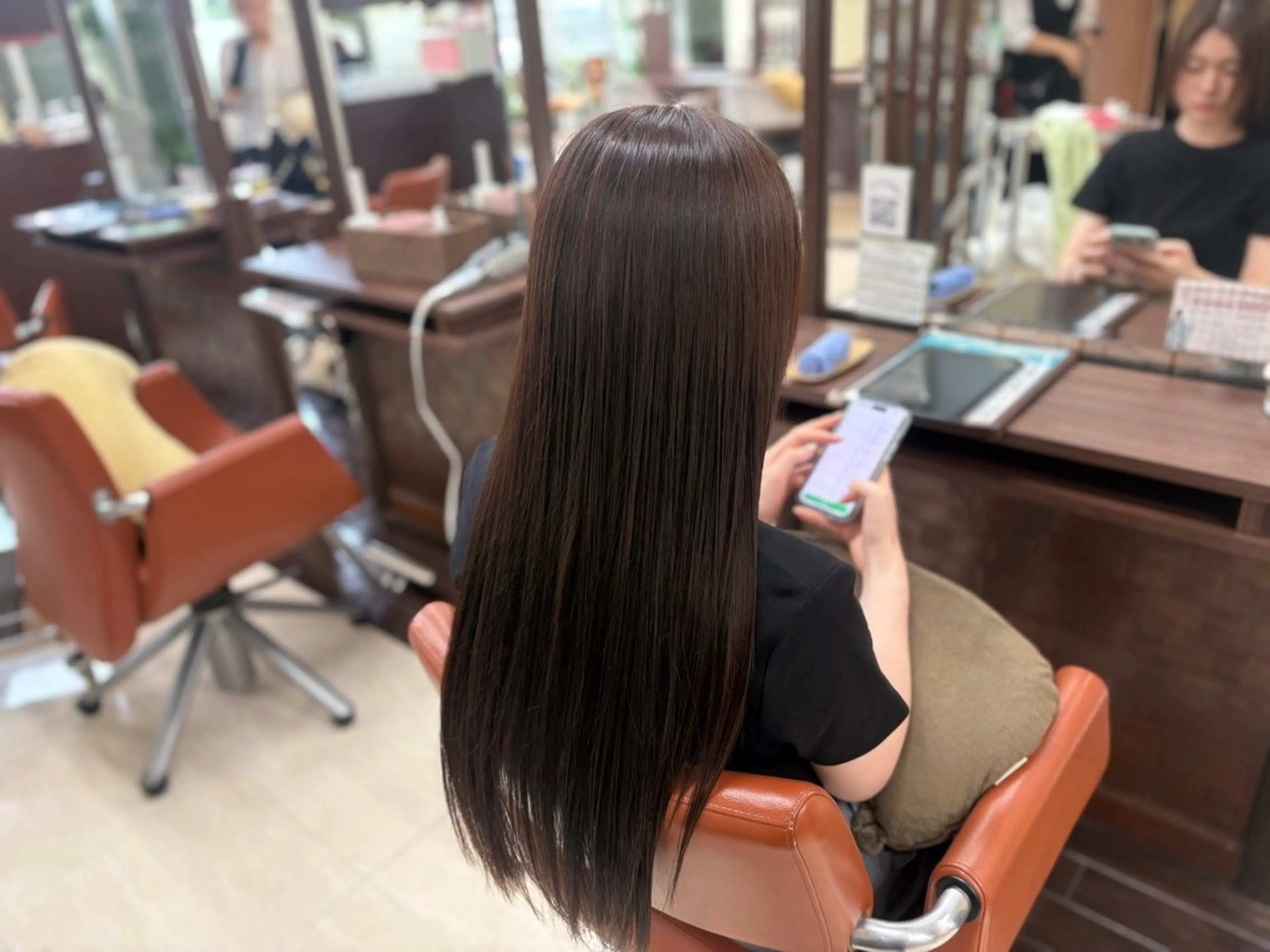 ロング カラー ⛄️カラーモデル /艶カラー/あい⛄️のヘアスタイル