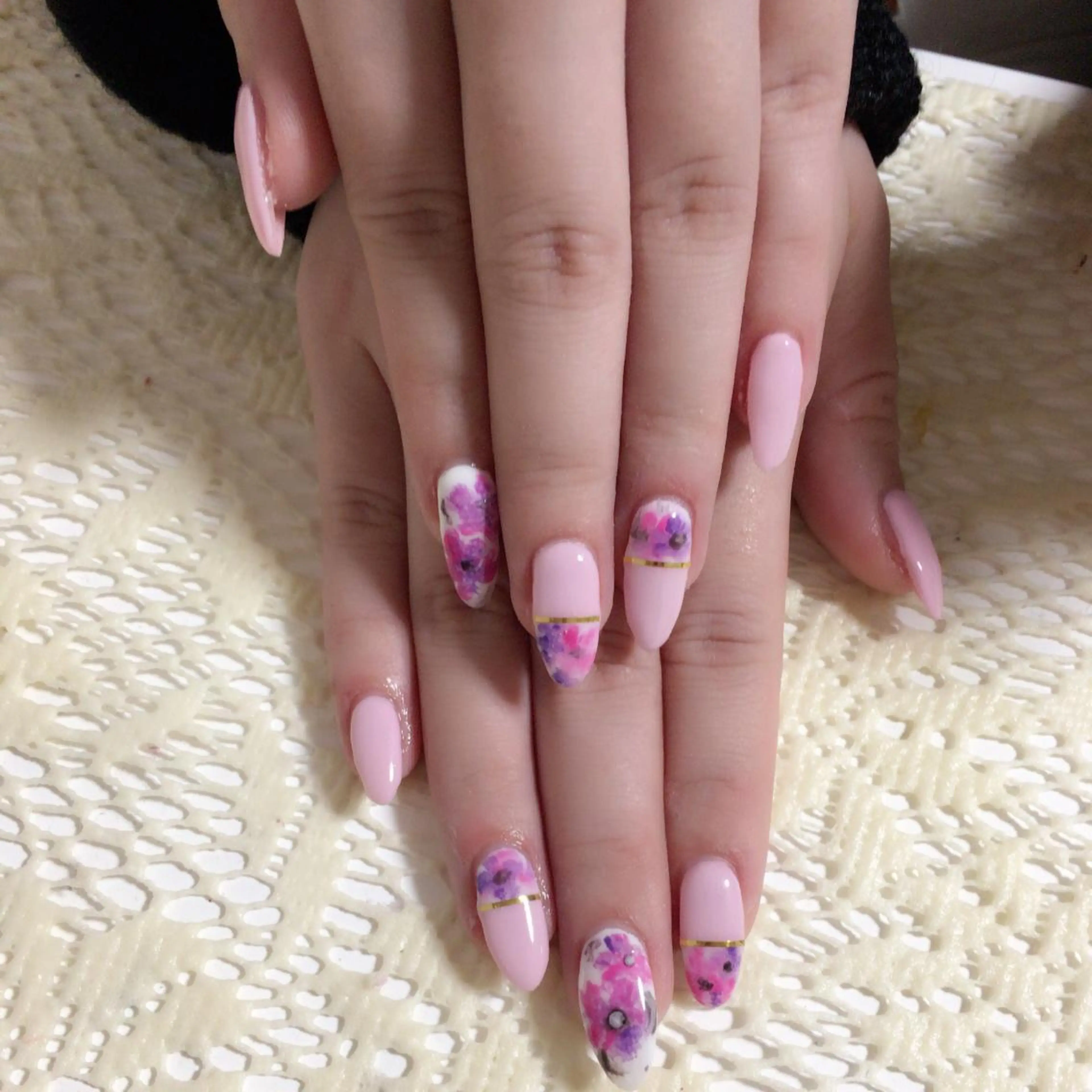 ネイル ジェルネイル 藤 あやのネイルデザイン