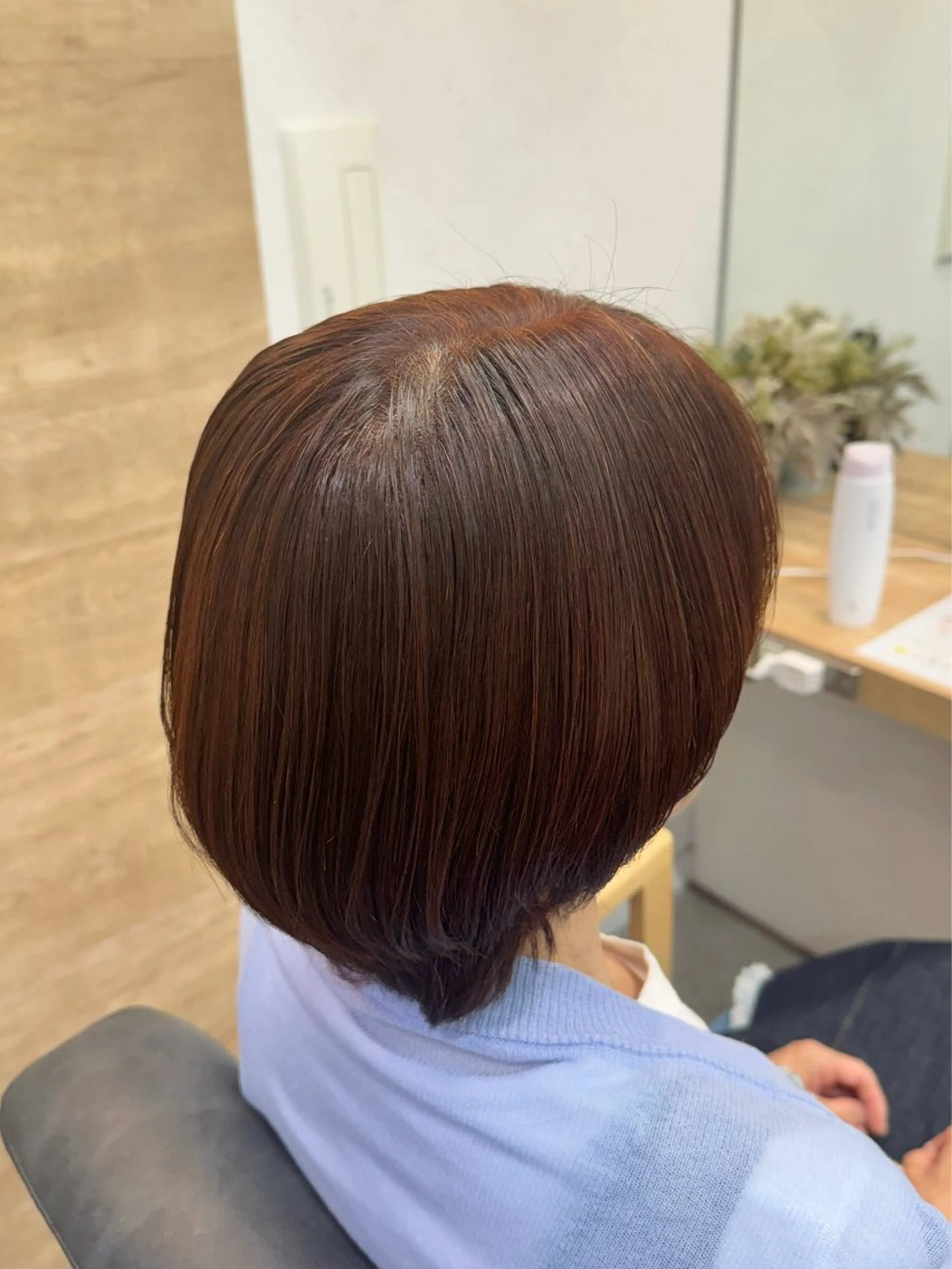 ショート カラー ヘアカラー トリートメント ヘアセット 縮毛矯正/艶髪カラー /パーマ/ひふみ🌱のヘアスタイル