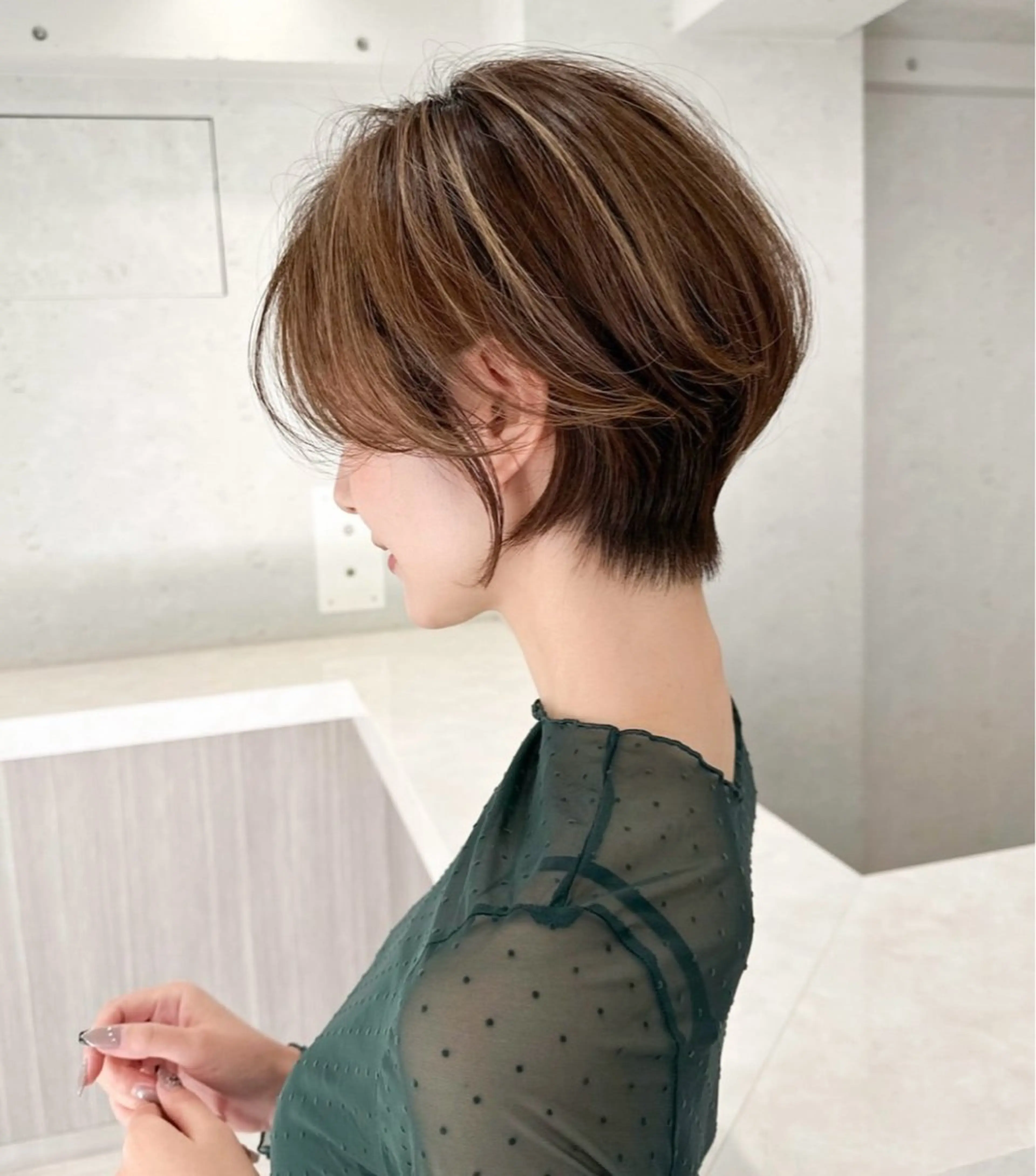 ショート カラー atsuki ショート特化のヘアスタイル