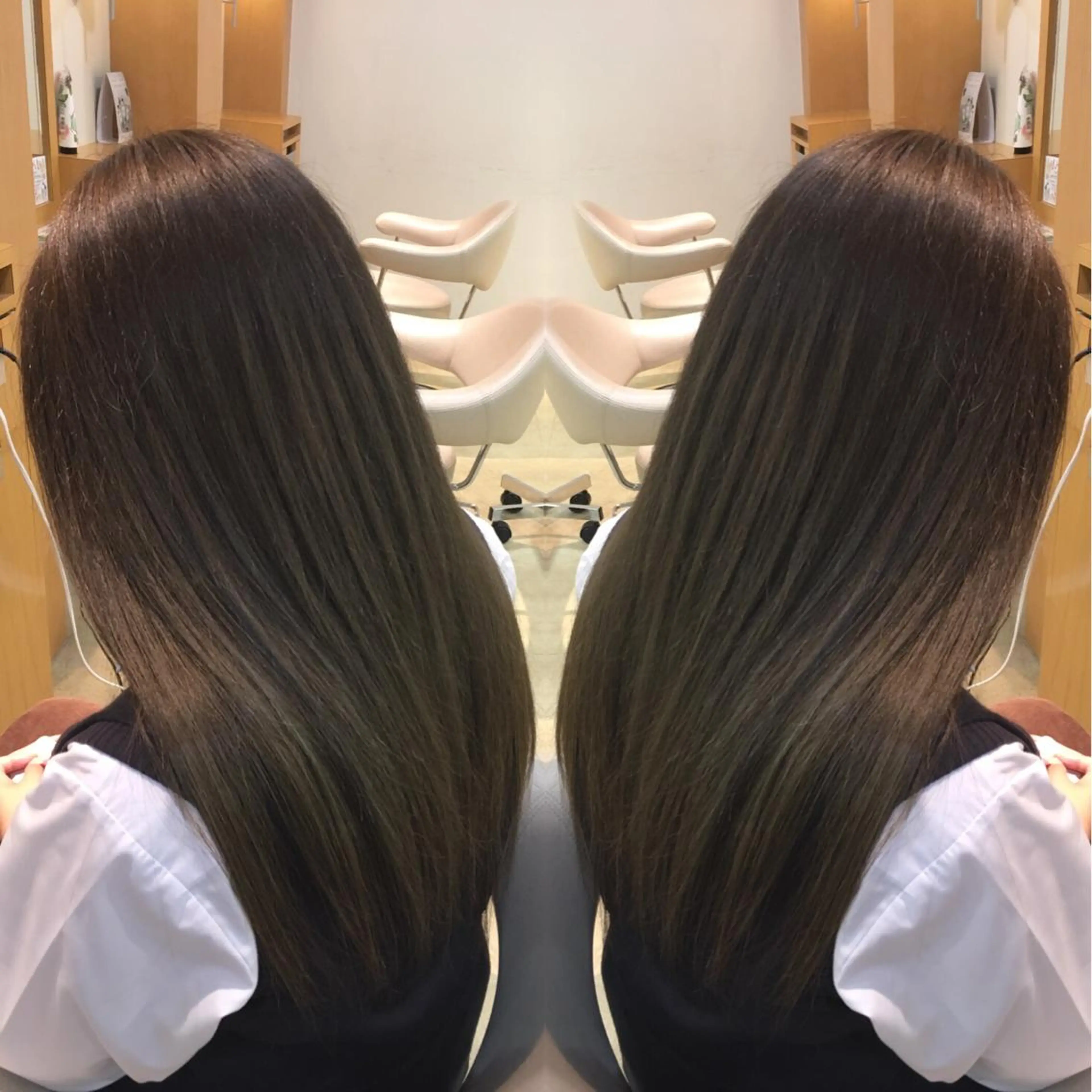 ロング カラー 🐝肥田 しょーと🐝のヘアスタイル