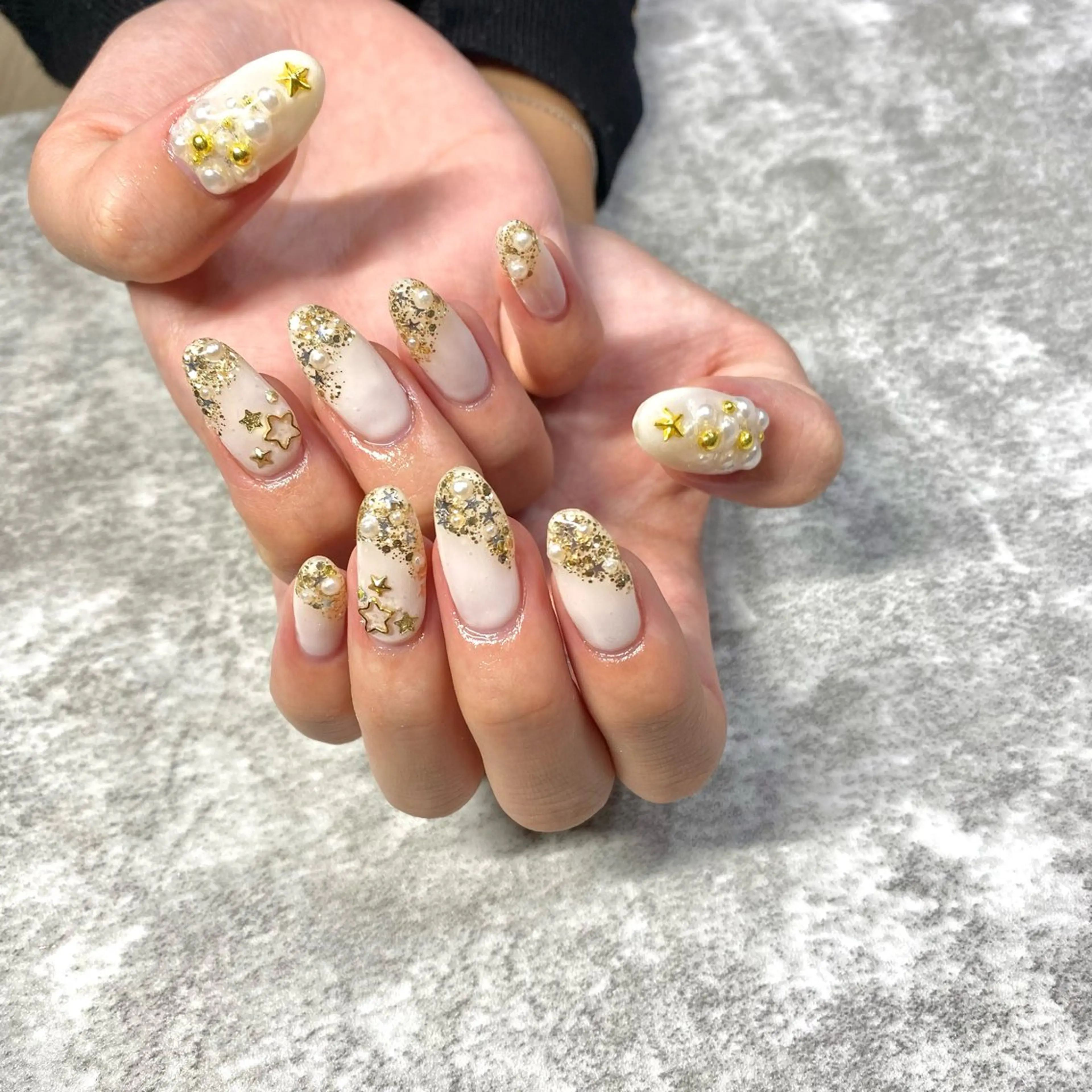 ネイル 冬ネイル クリスマス ハンドネイル ★Rinail... .のネイルデザイン