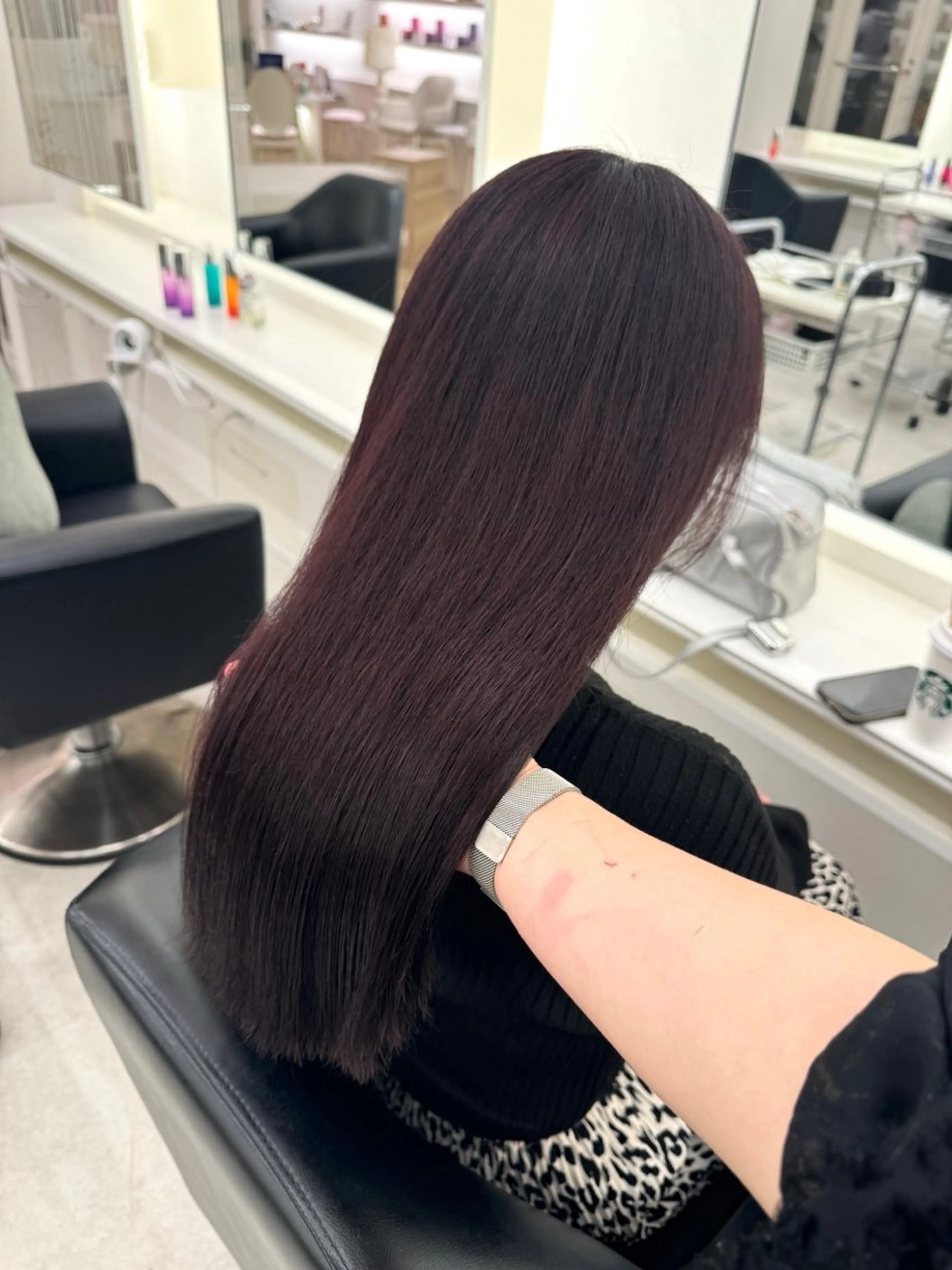 ロング カラー ヘアカラー ParveMix ♡白神みやびのヘアスタイル