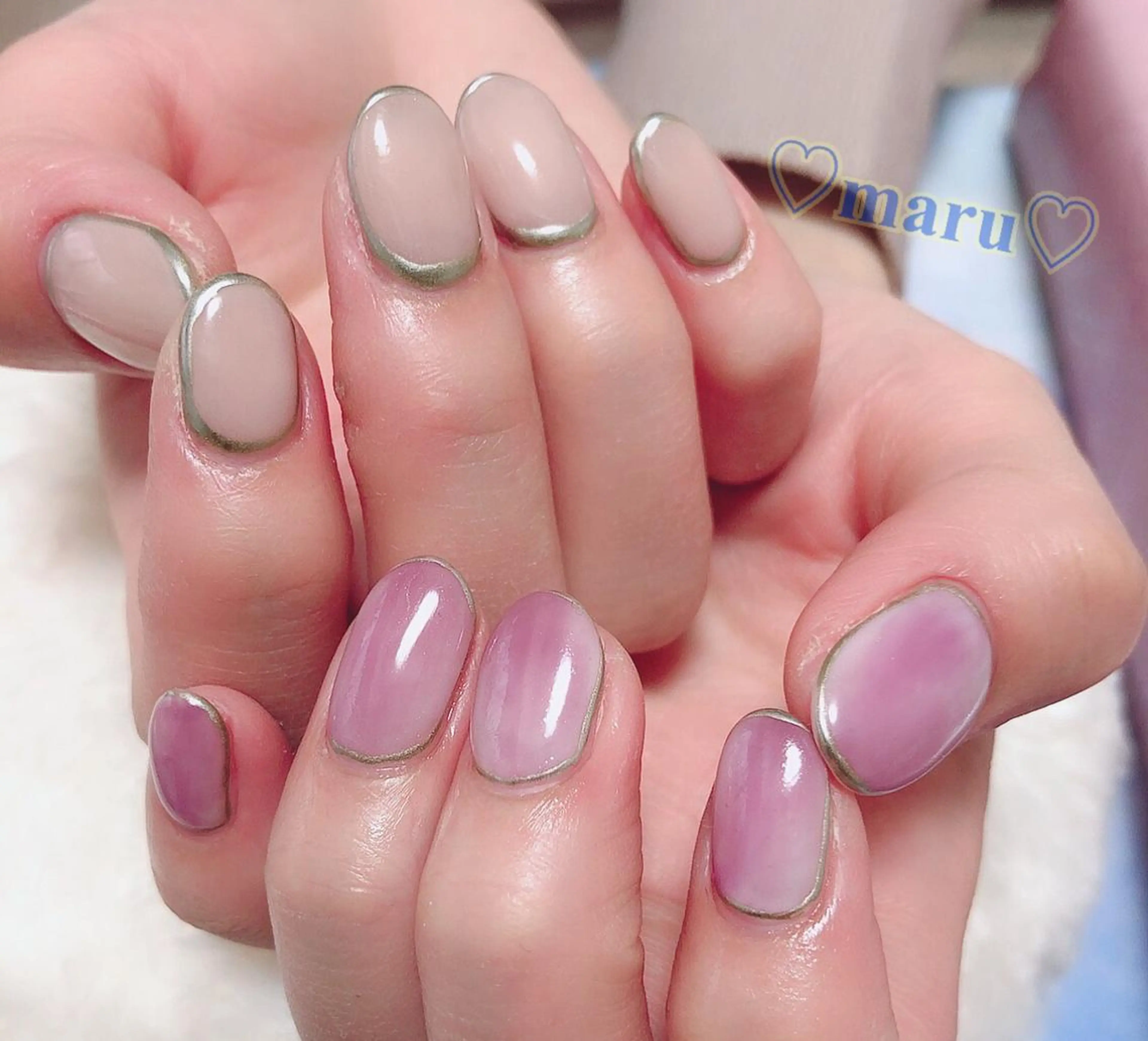 ネイル ハンドネイル フットネイル まるみ ♡のネイルデザイン