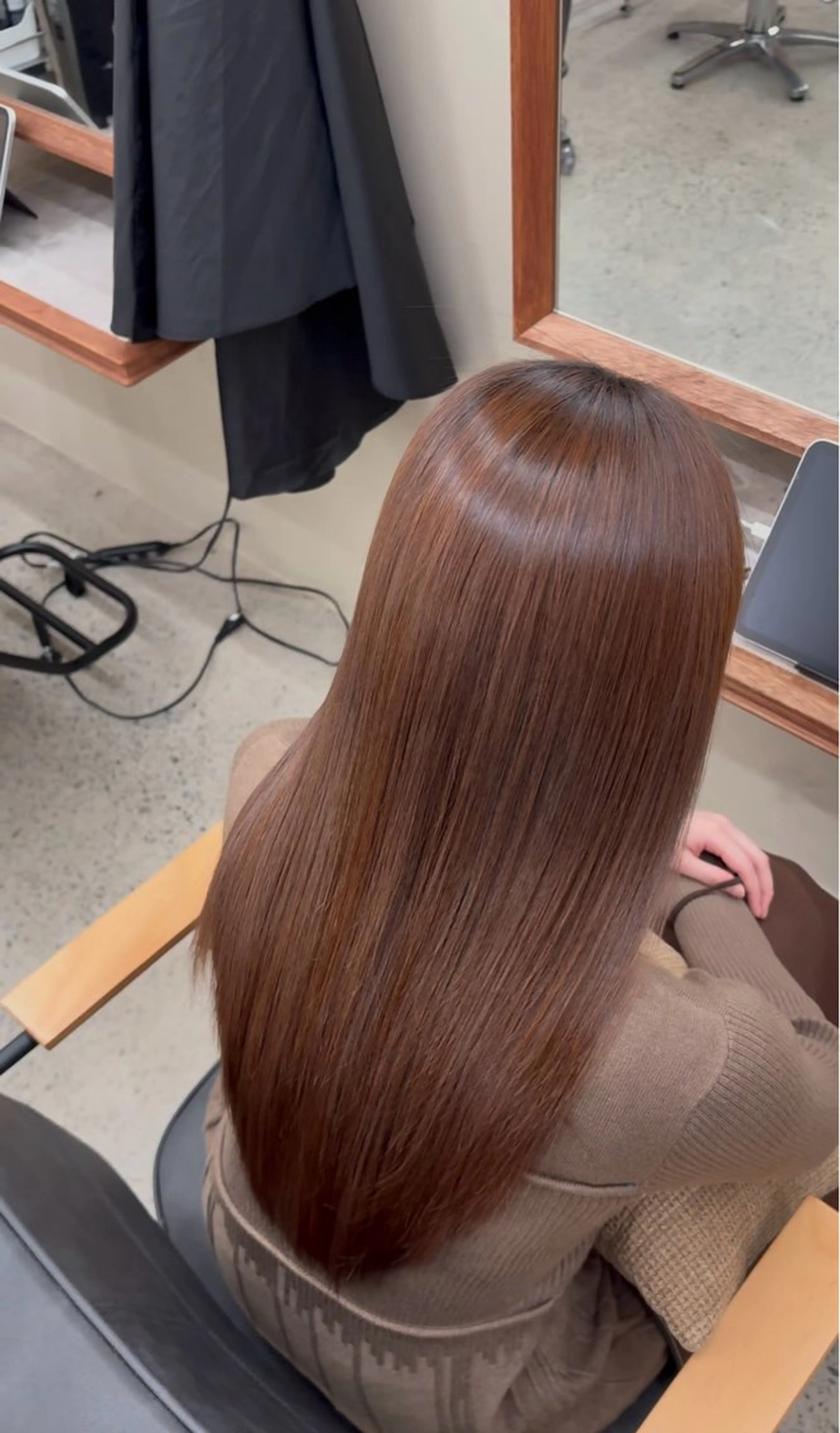 髪質改善ストレート/ 佐々木直輝のヘアスタイル