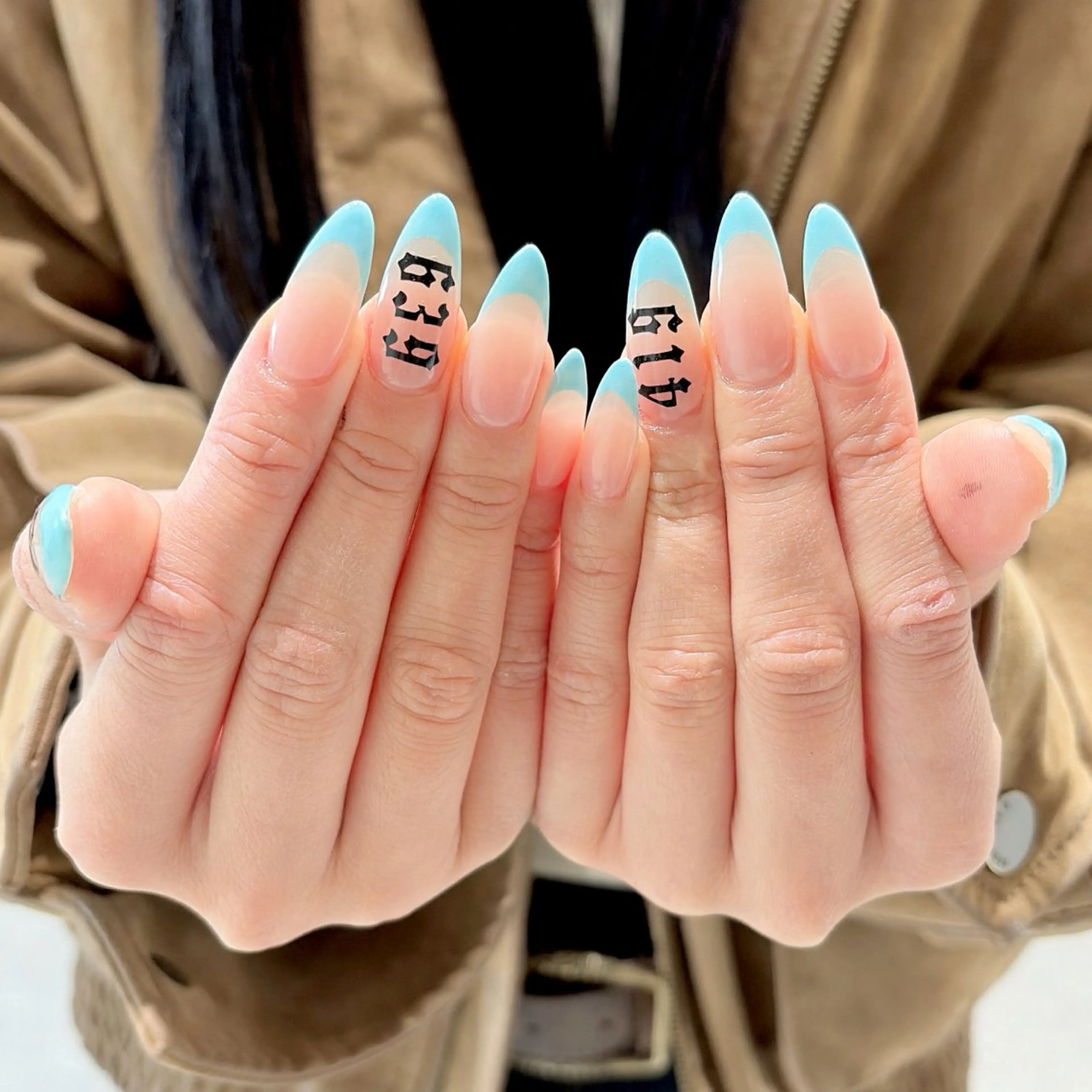 ネイル 【大垣ネイル】 ゆうか🩵のネイルデザイン