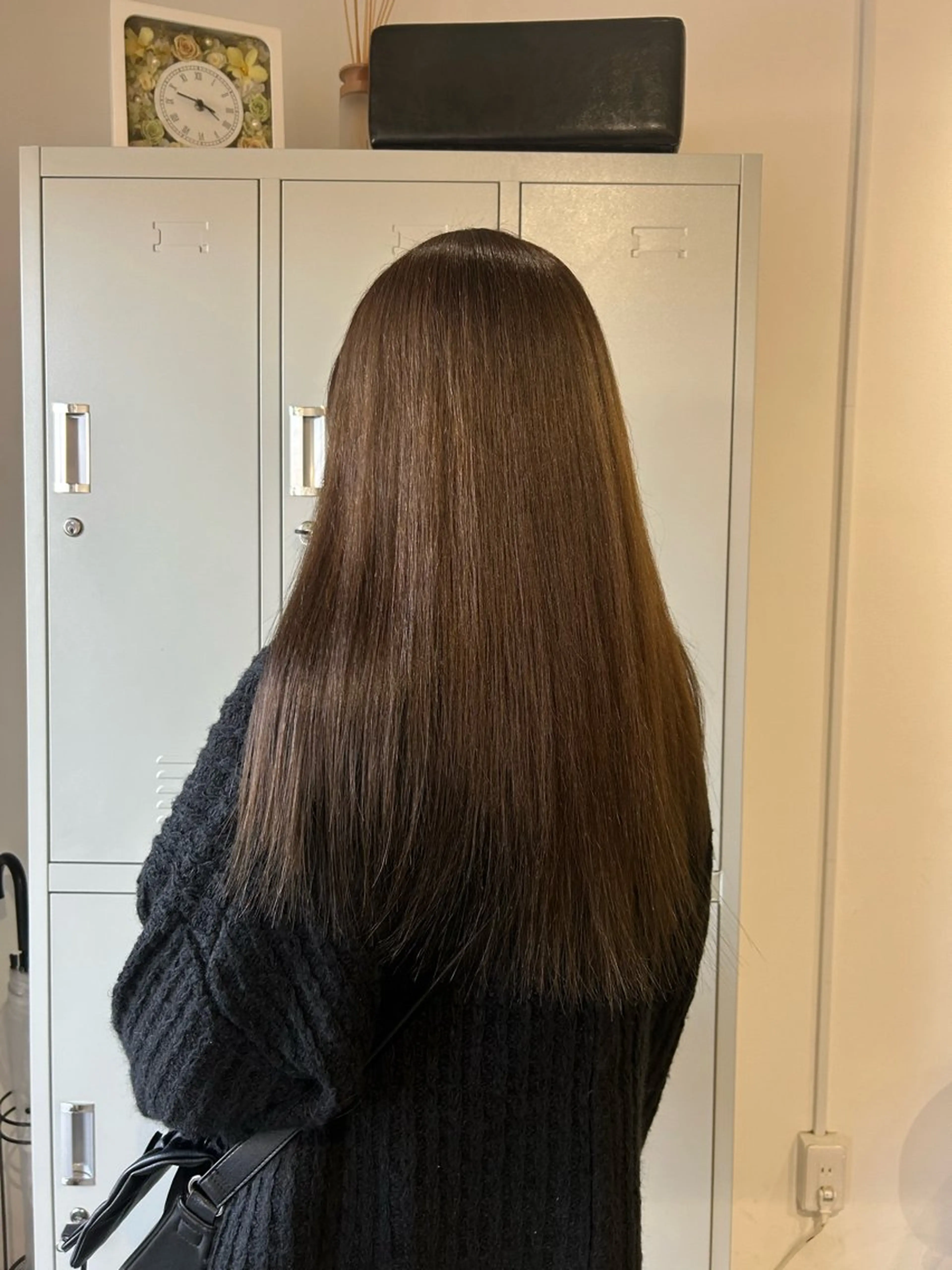 セミロング カット ヘアカラー suii.. yurinaのヘアスタイル