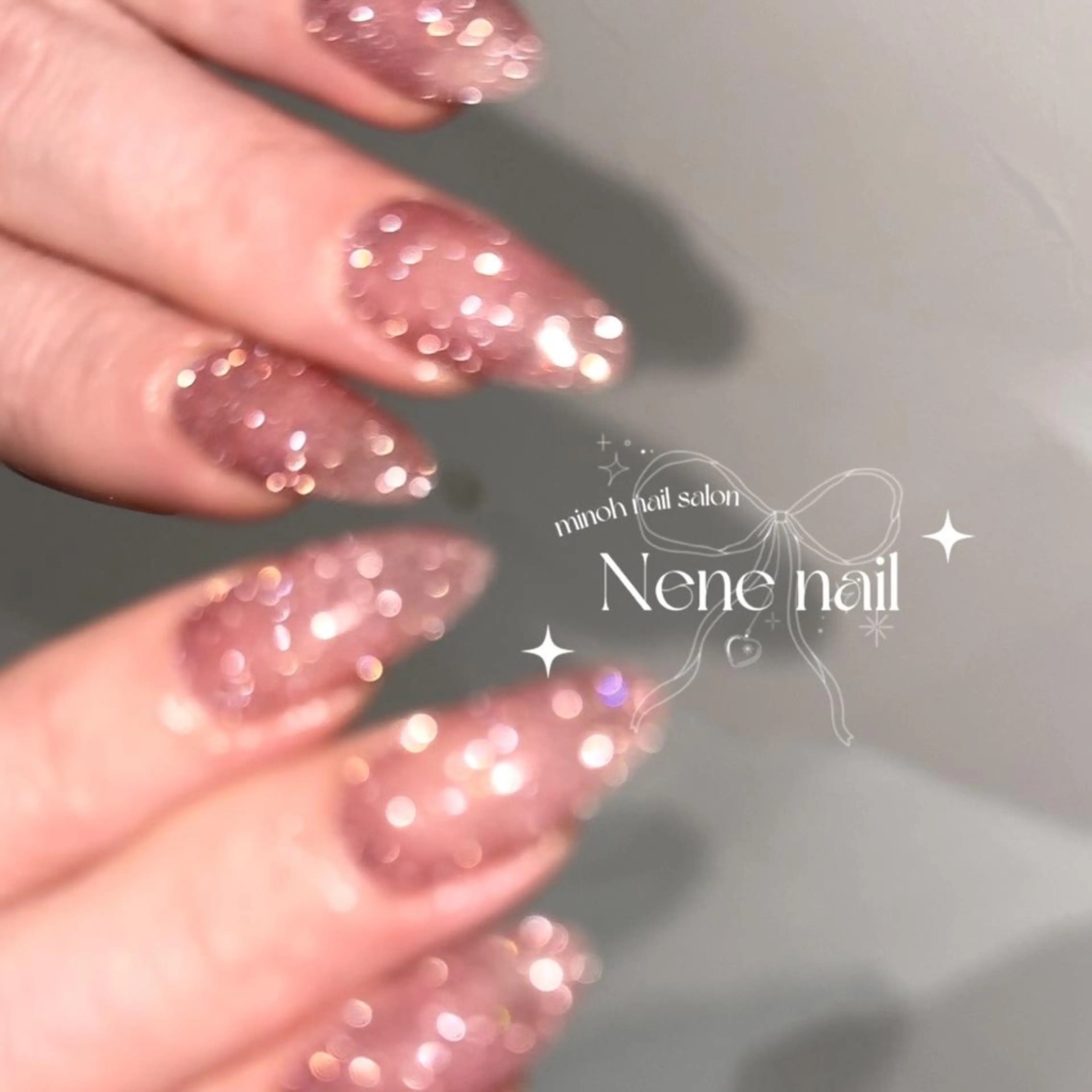 ショート Nenenail 【juka】箕面のネイルデザイン