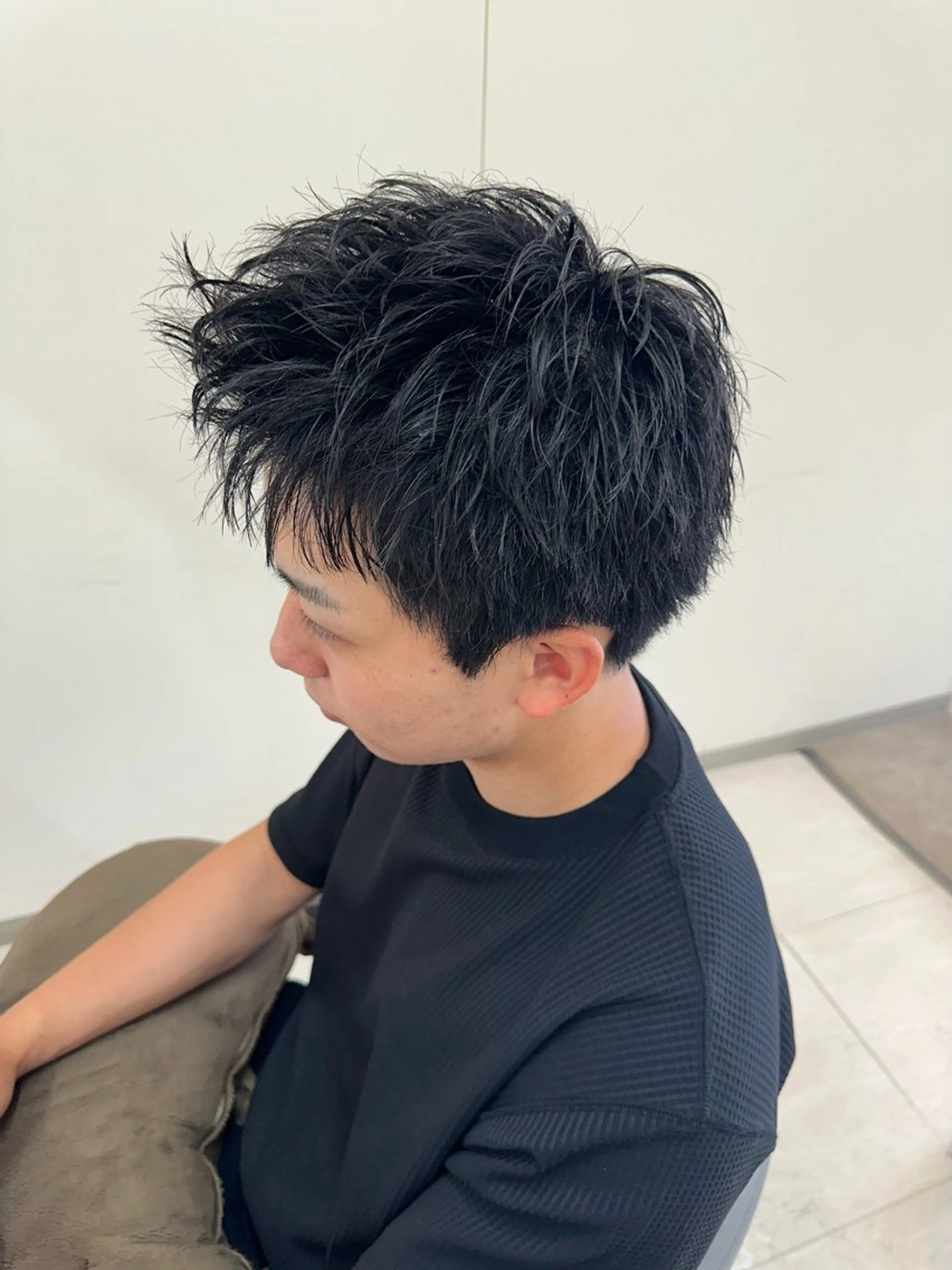 ショート カラー パーマ メンズ カット ヘッドスパ ヘアセット 毎月230人担当/ メンズヘア/清和武虎のヘアスタイル