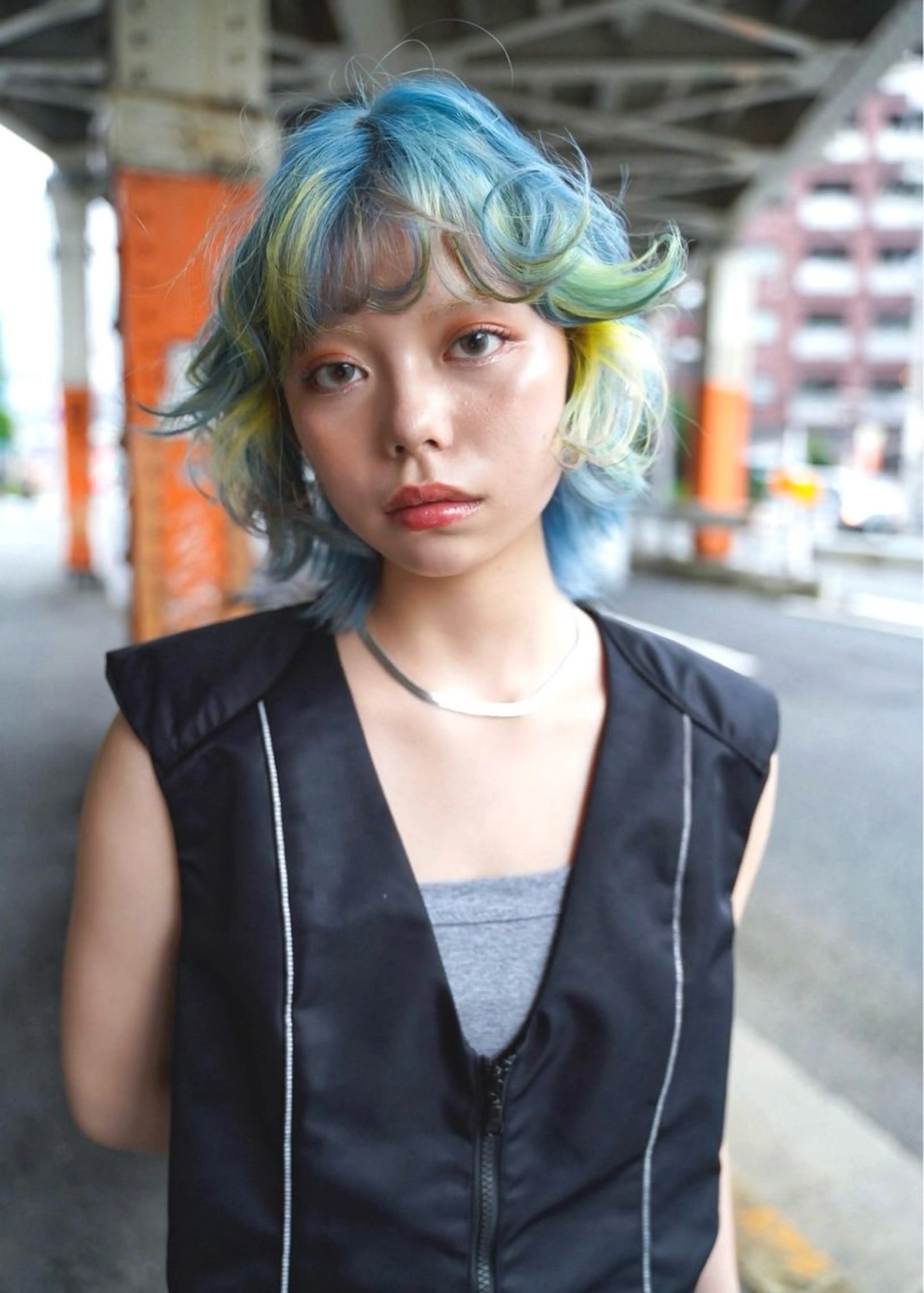 カラー 渋谷/ハイトーン/ 🪐airi👽のヘアスタイル