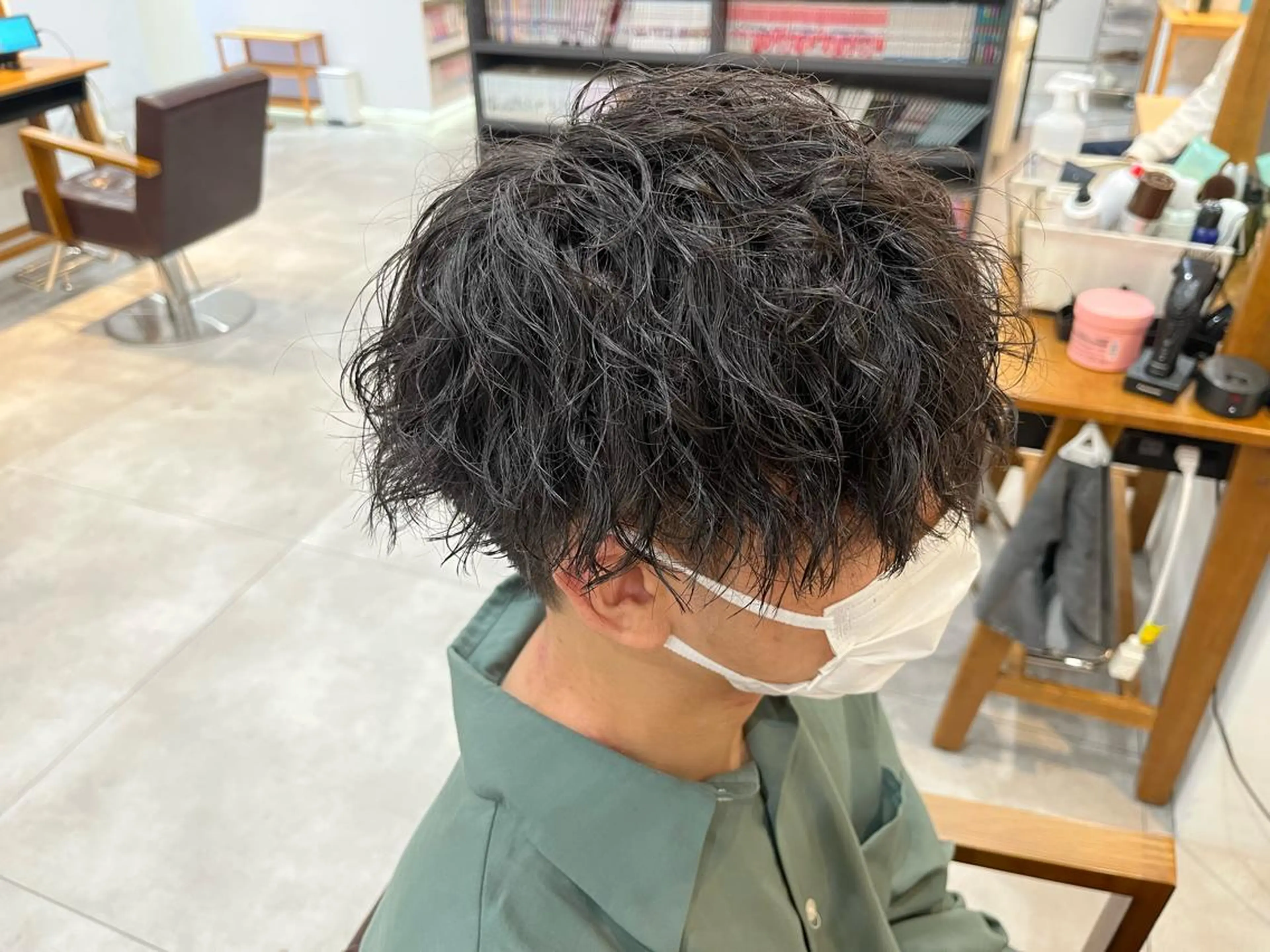 メンズ カット パーマ 縮毛矯正 ユニテバイリトル所属・🏆メンズ特化🥇 店長YUTOのヘアスタイル