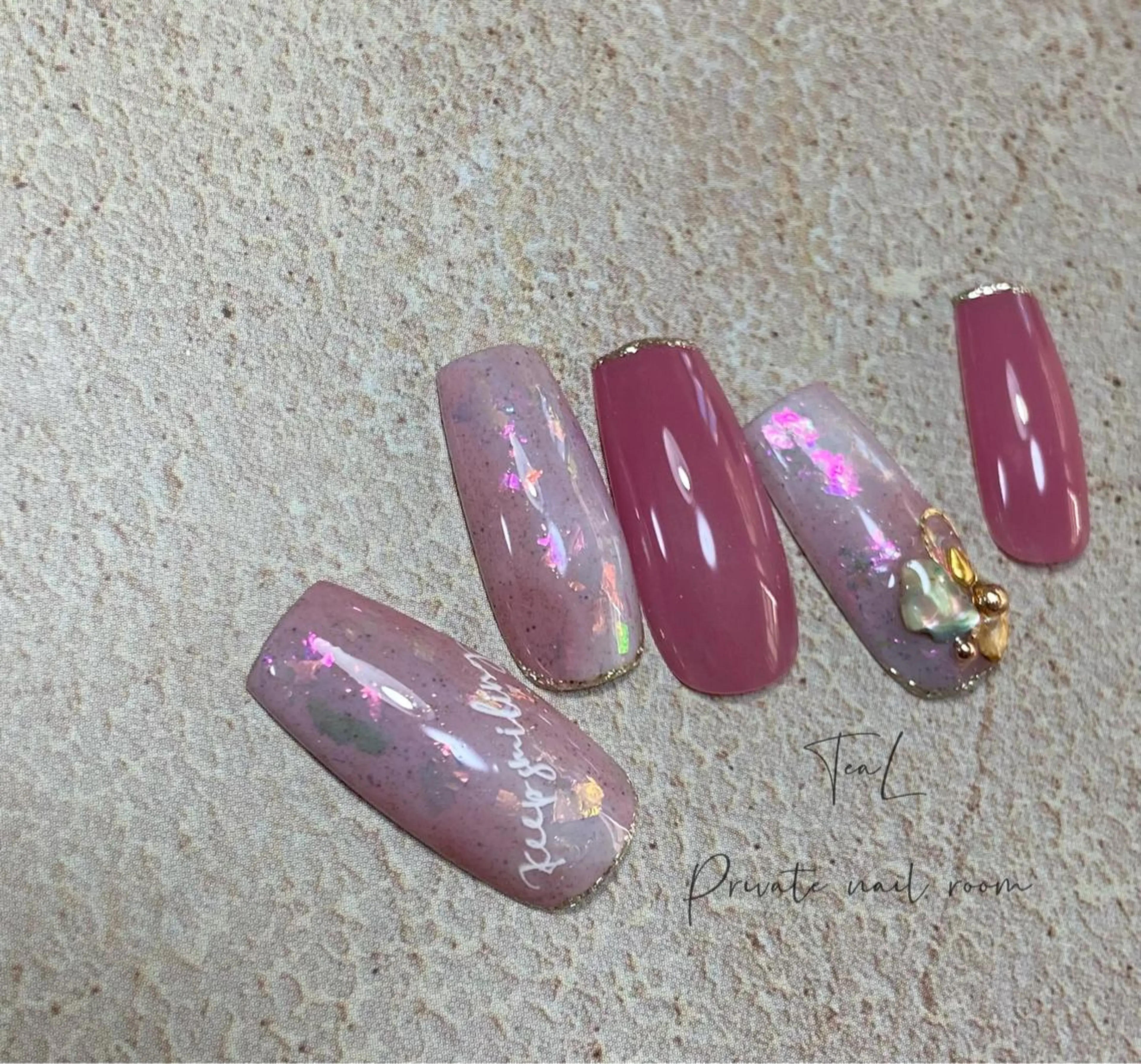 ネイル ハンドネイル TeaL nailのネイルデザイン