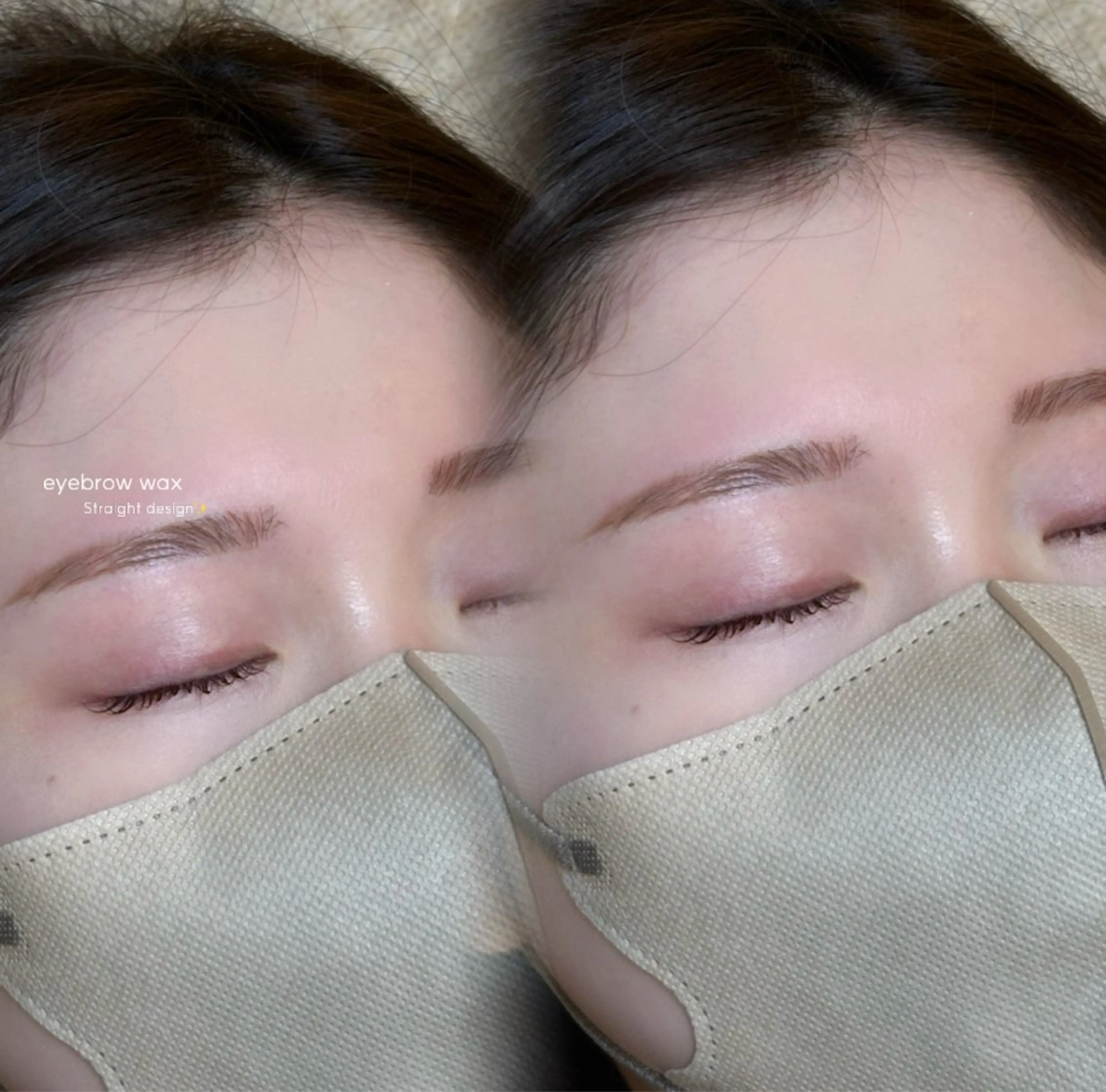 アイブロウ ワックス脱毛 眉カット CHIC Aoiのマツエク・マツパデザイン
