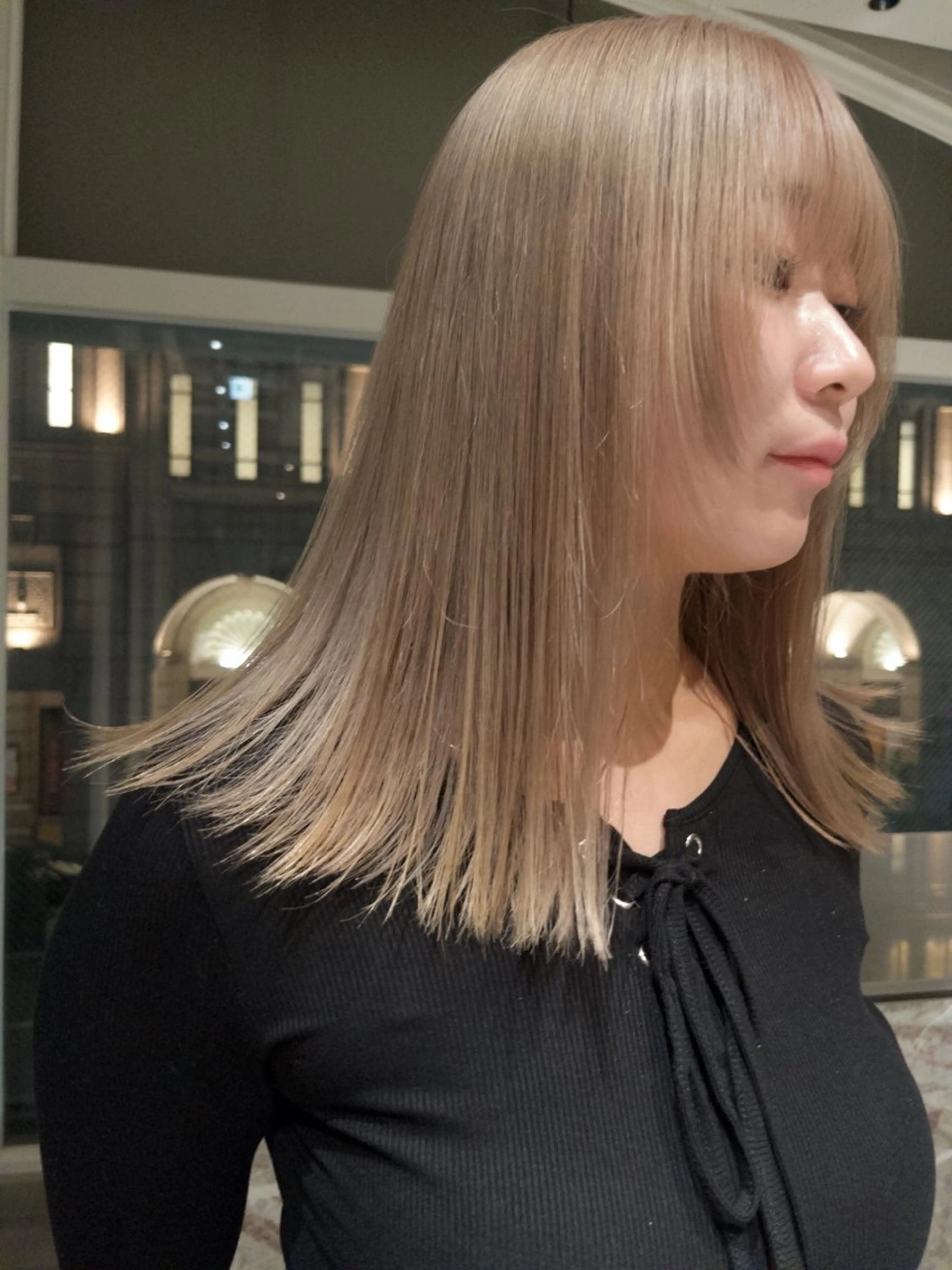 カラー hishida akiho  🩰のヘアスタイル