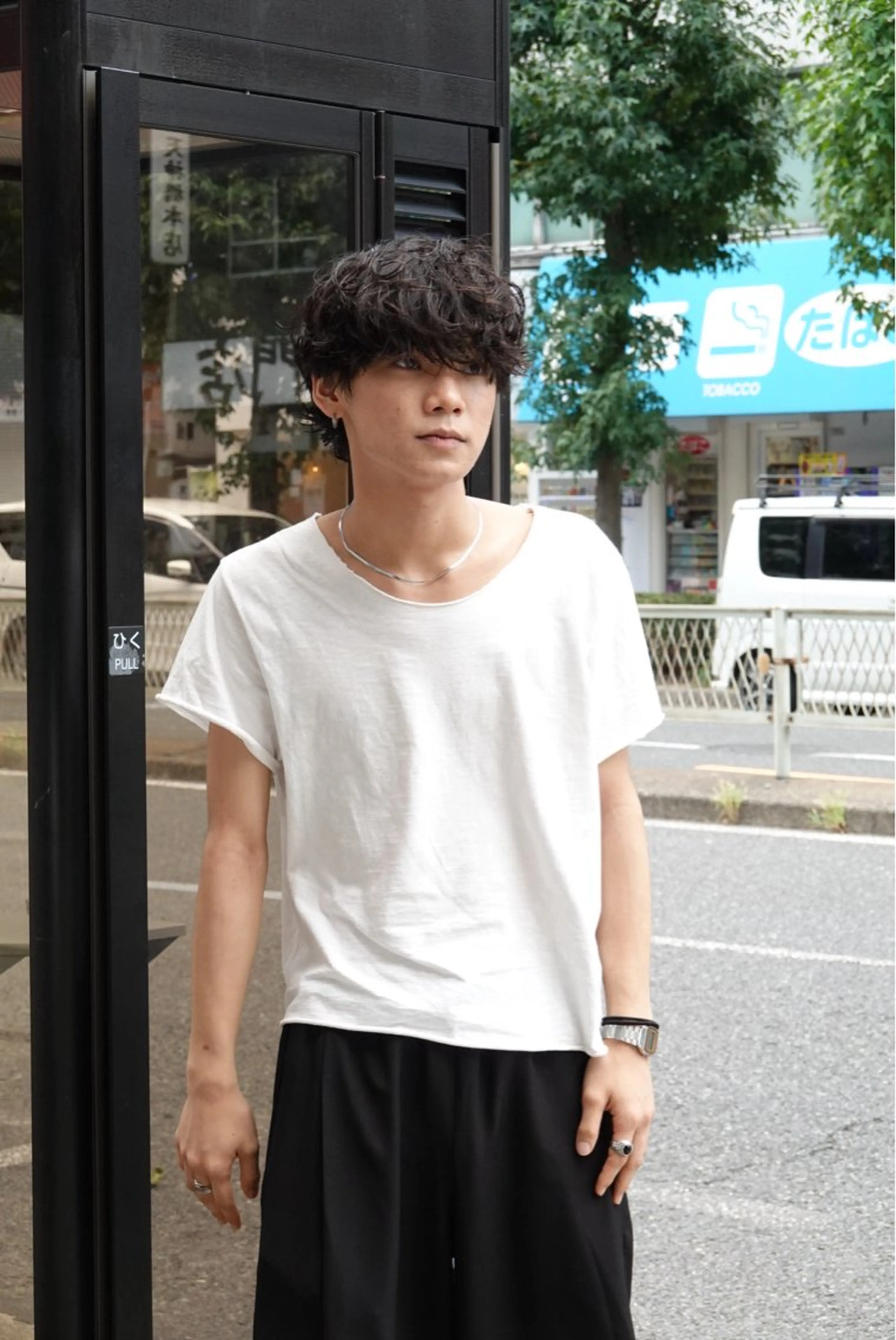 似合わせメンズカット＋似合わせパーマ＋トリートメントの写真