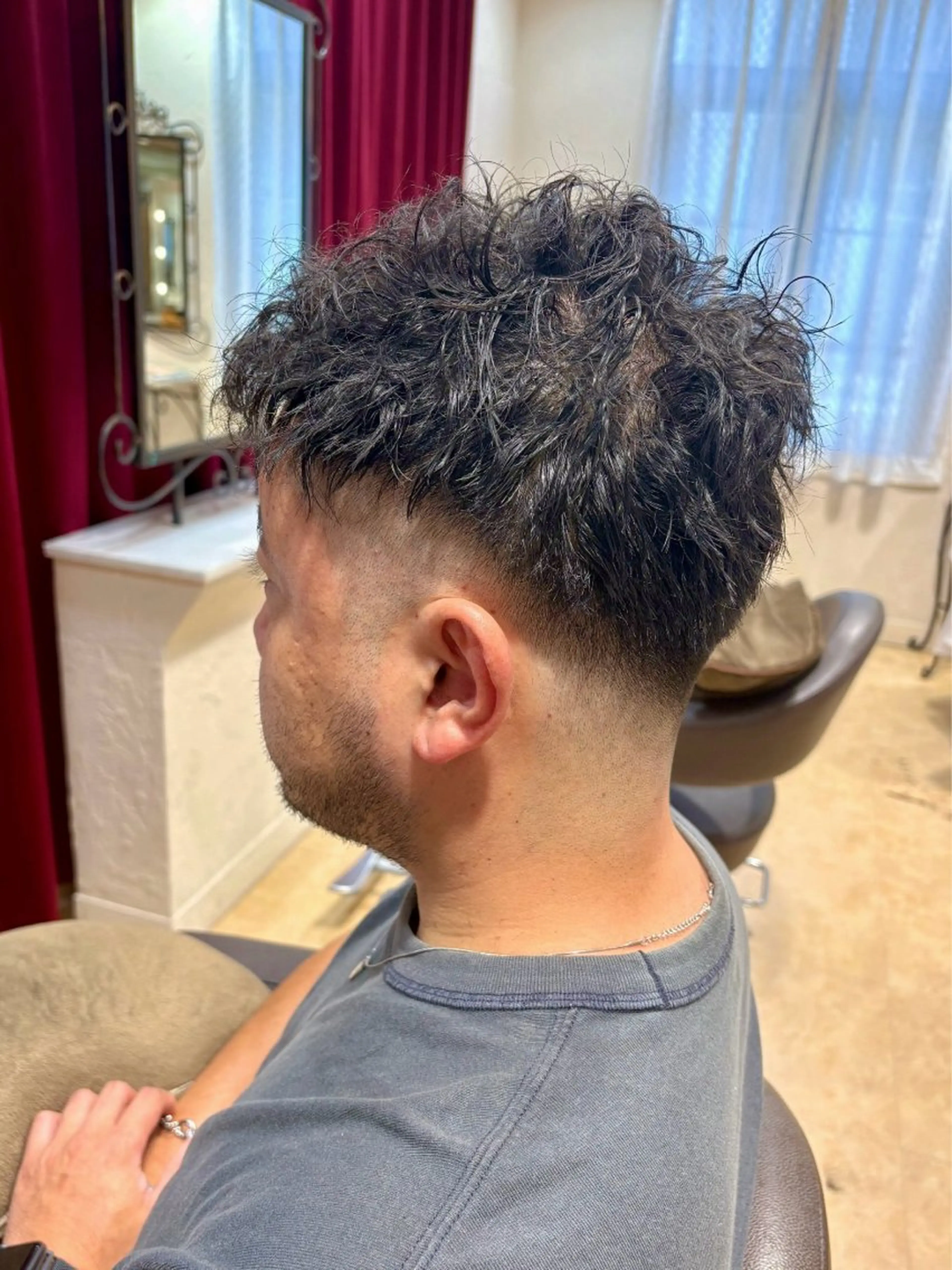 パーマ メンズ 瀧澤 一真のヘアスタイル