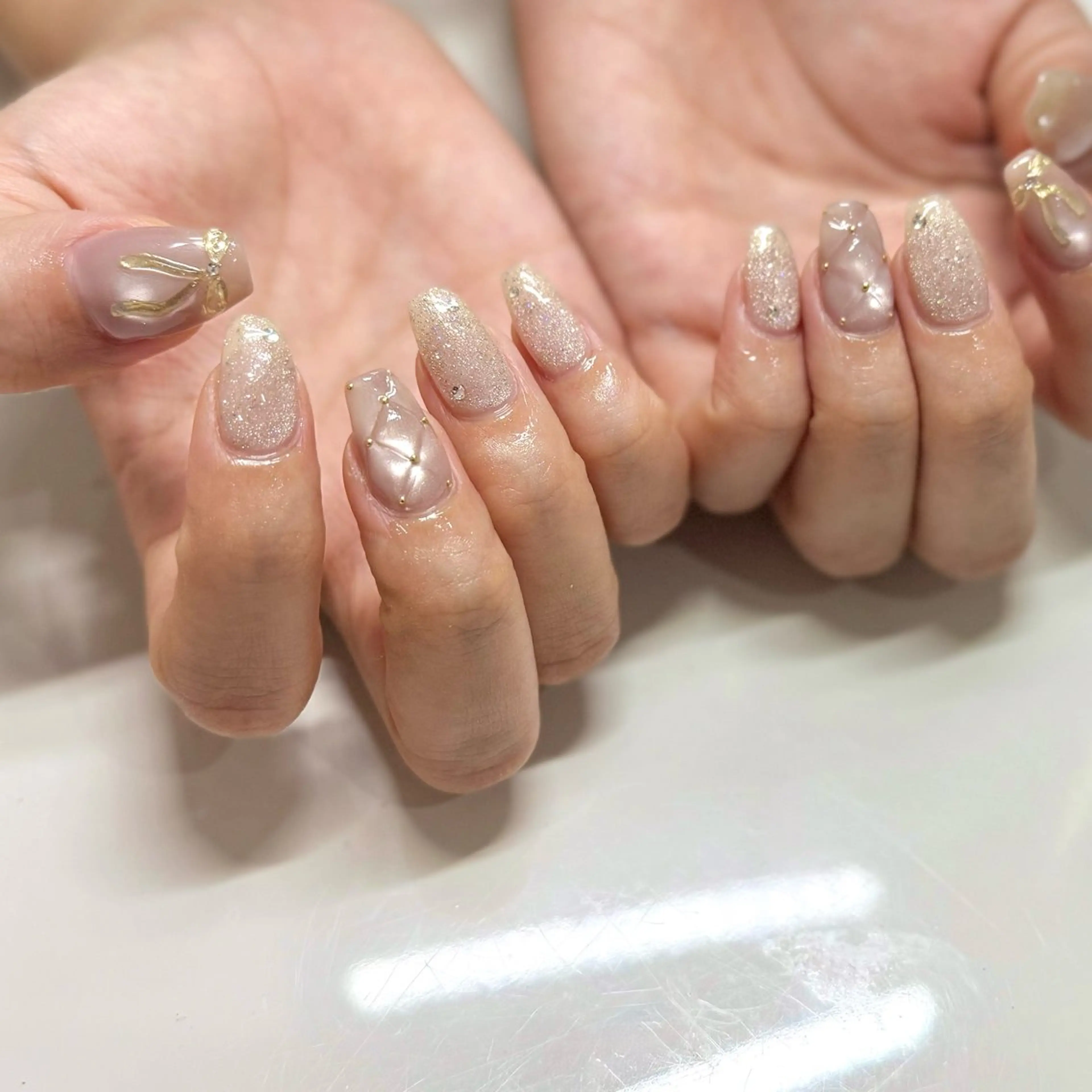 ネイル ハンドネイル Bianca所沢店 Kawachiのネイルデザイン