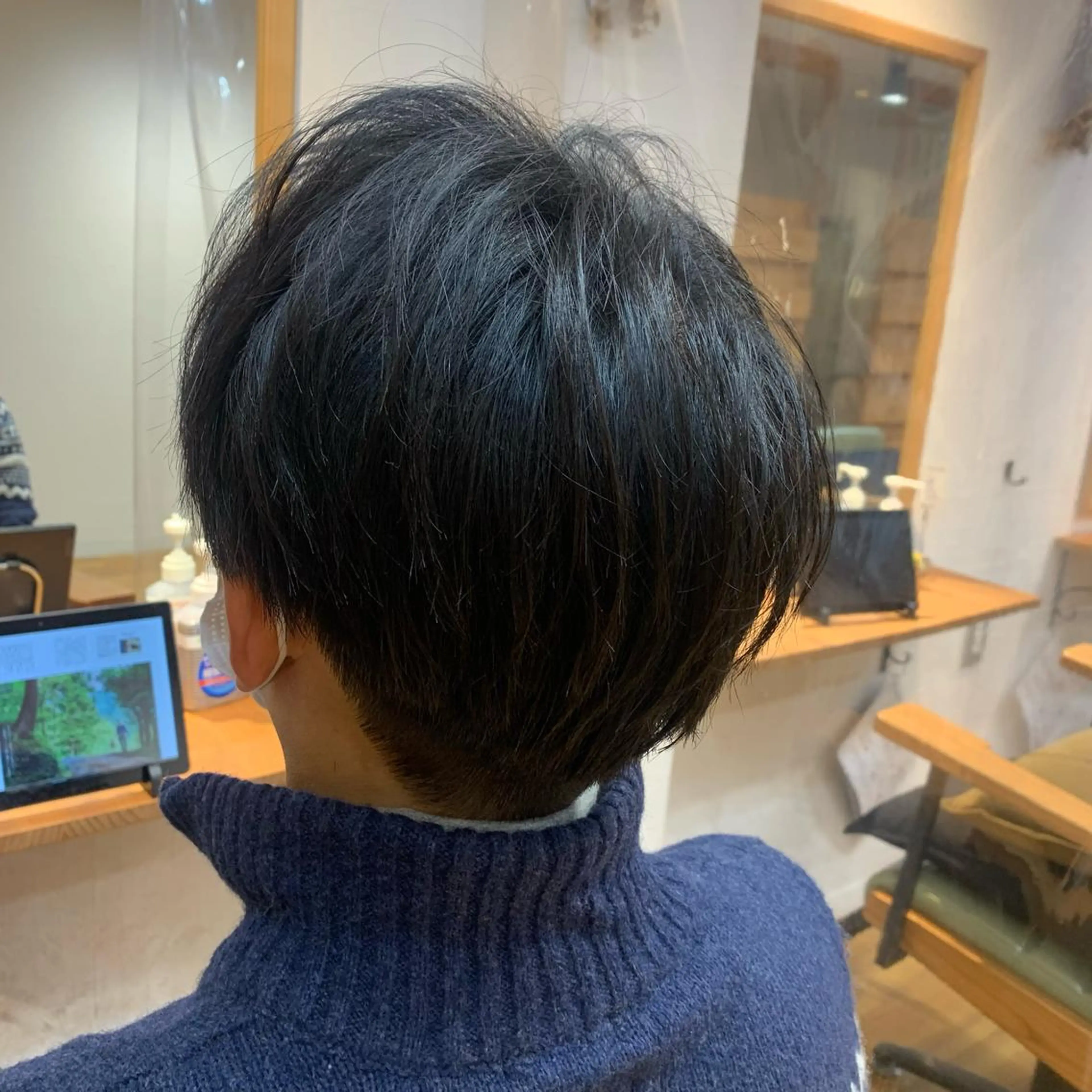 ショート メンズ ショート🌼パーマ 本間正子のヘアスタイル