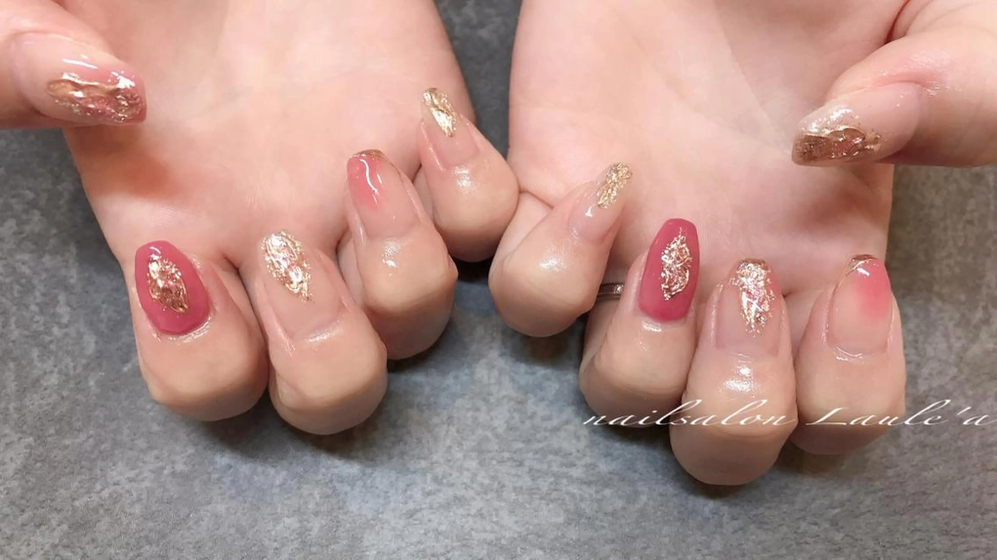 ネイル ハンドネイル nailsalon Laule'aのネイルデザイン