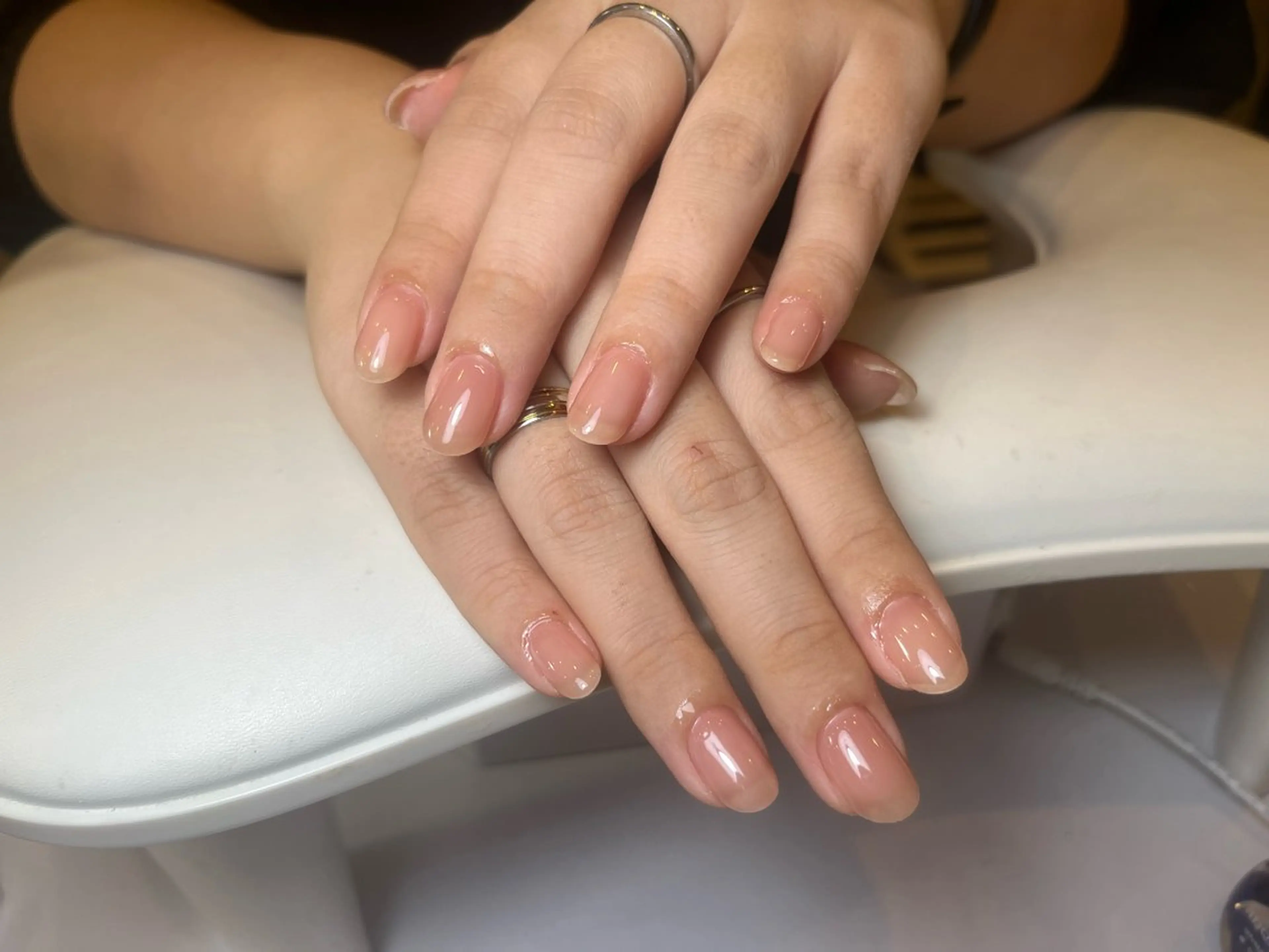 ネイル ワンカラーネイル ハンドネイル ハンドケア きらきらネイルサロン所属・池田 もえのネイルデザイン