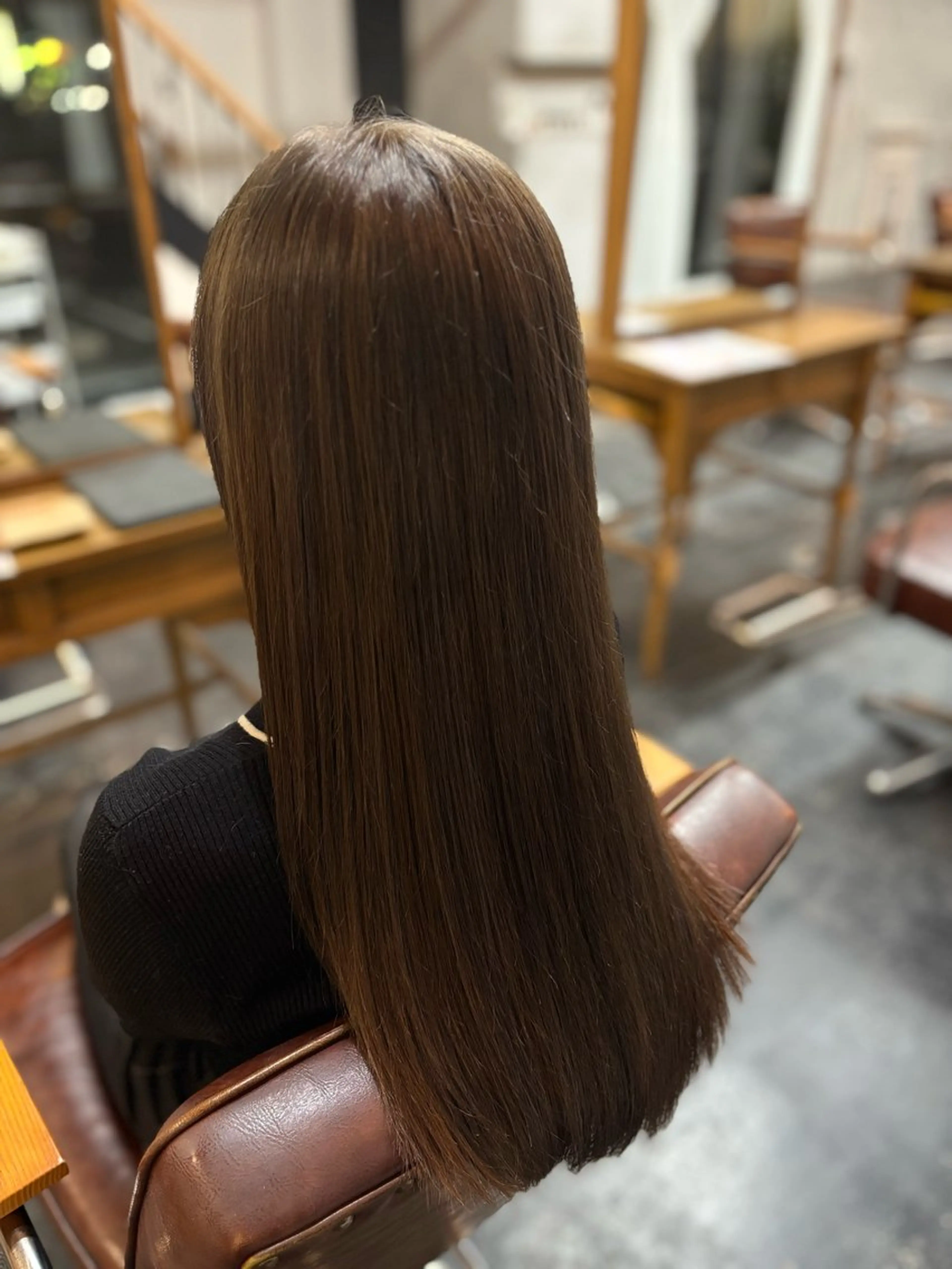 ロング カラー ヘアカラー set-up 中庄 hikariのヘアスタイル