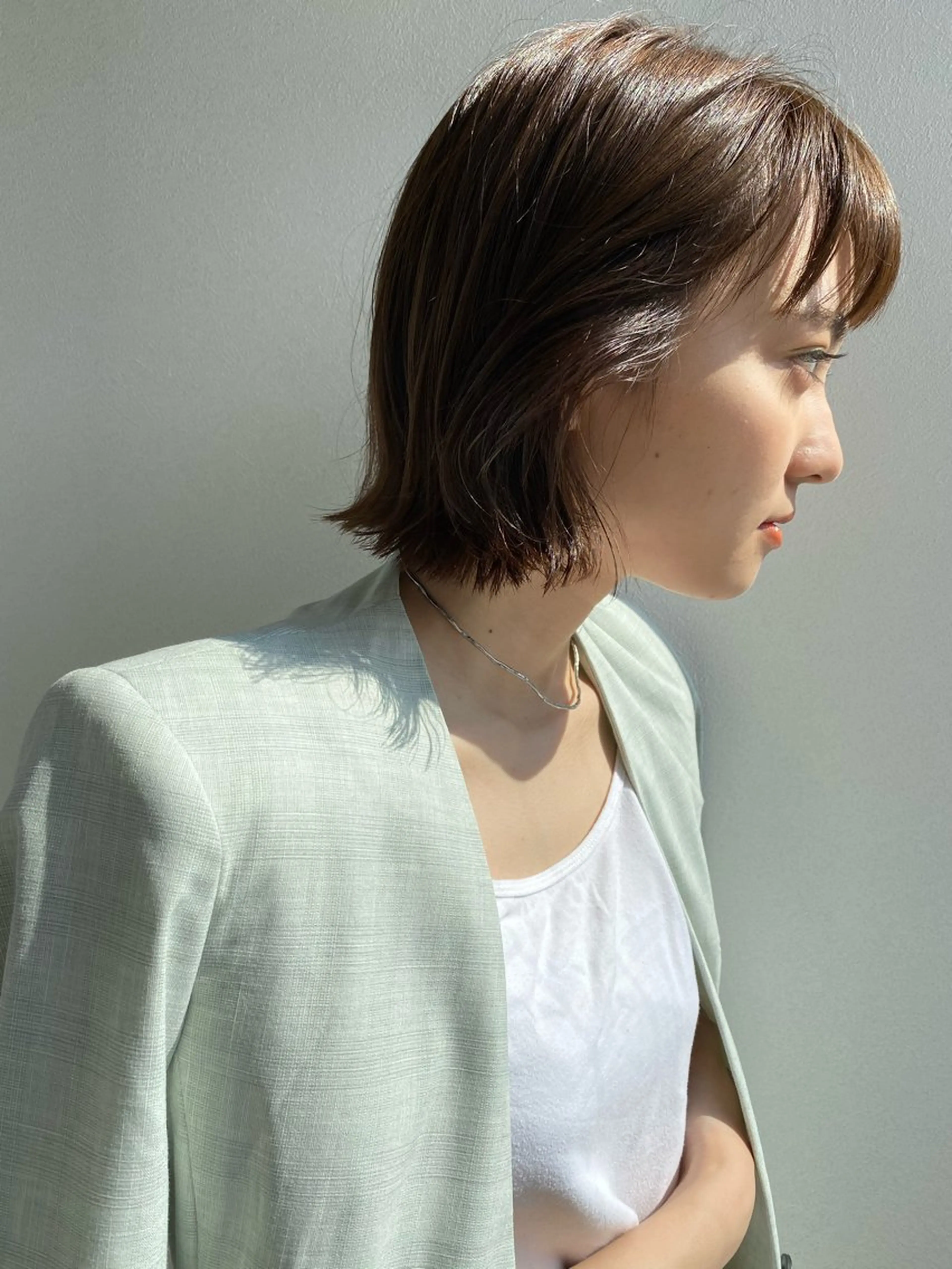 ショート カラー カット ヘアカラー トリートメント . nanamiのヘアスタイル