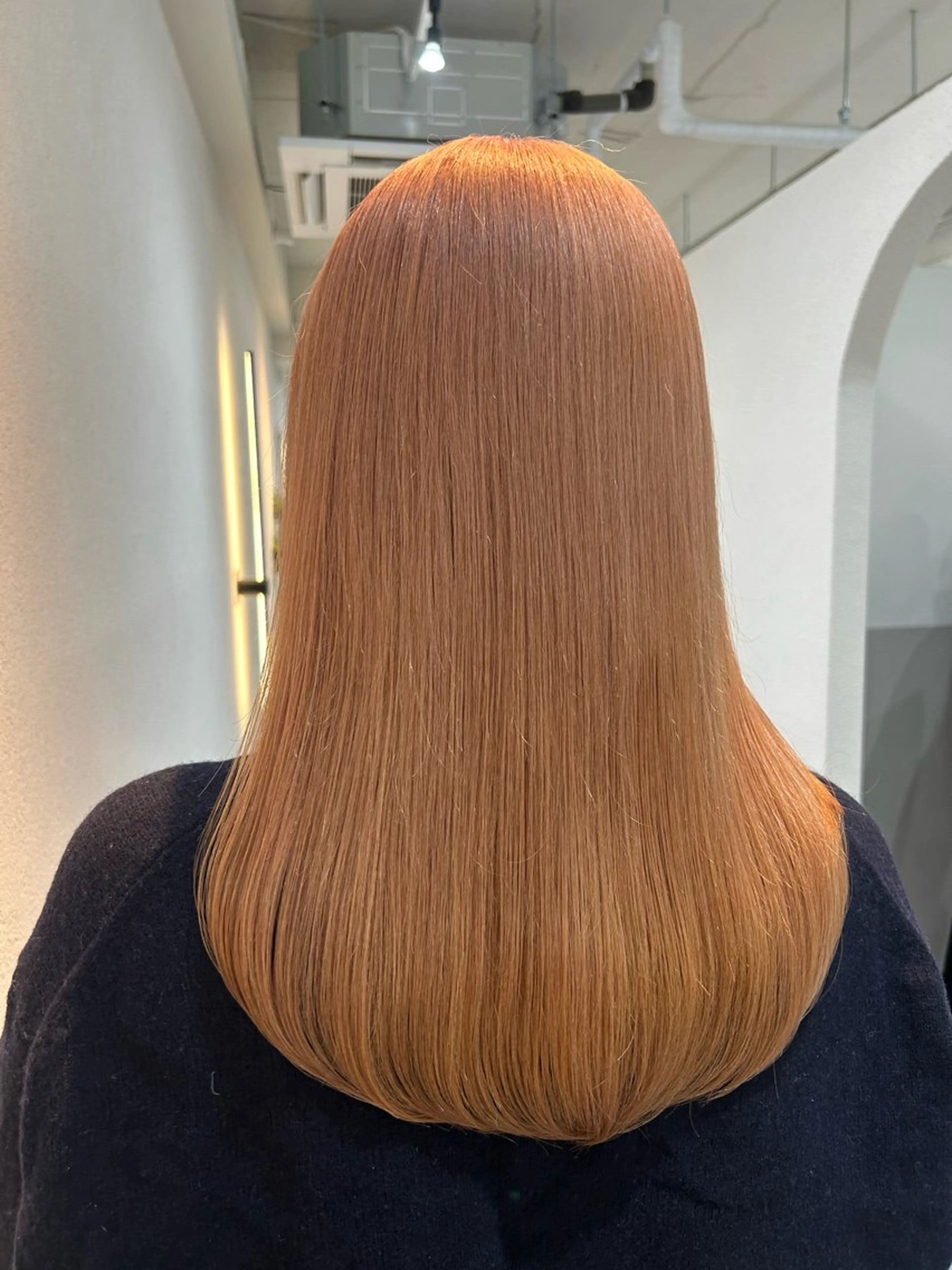 ロング ヘアカラー トリートメント ふわっとレイヤー‪☆ 菅原 千鶴のヘアスタイル