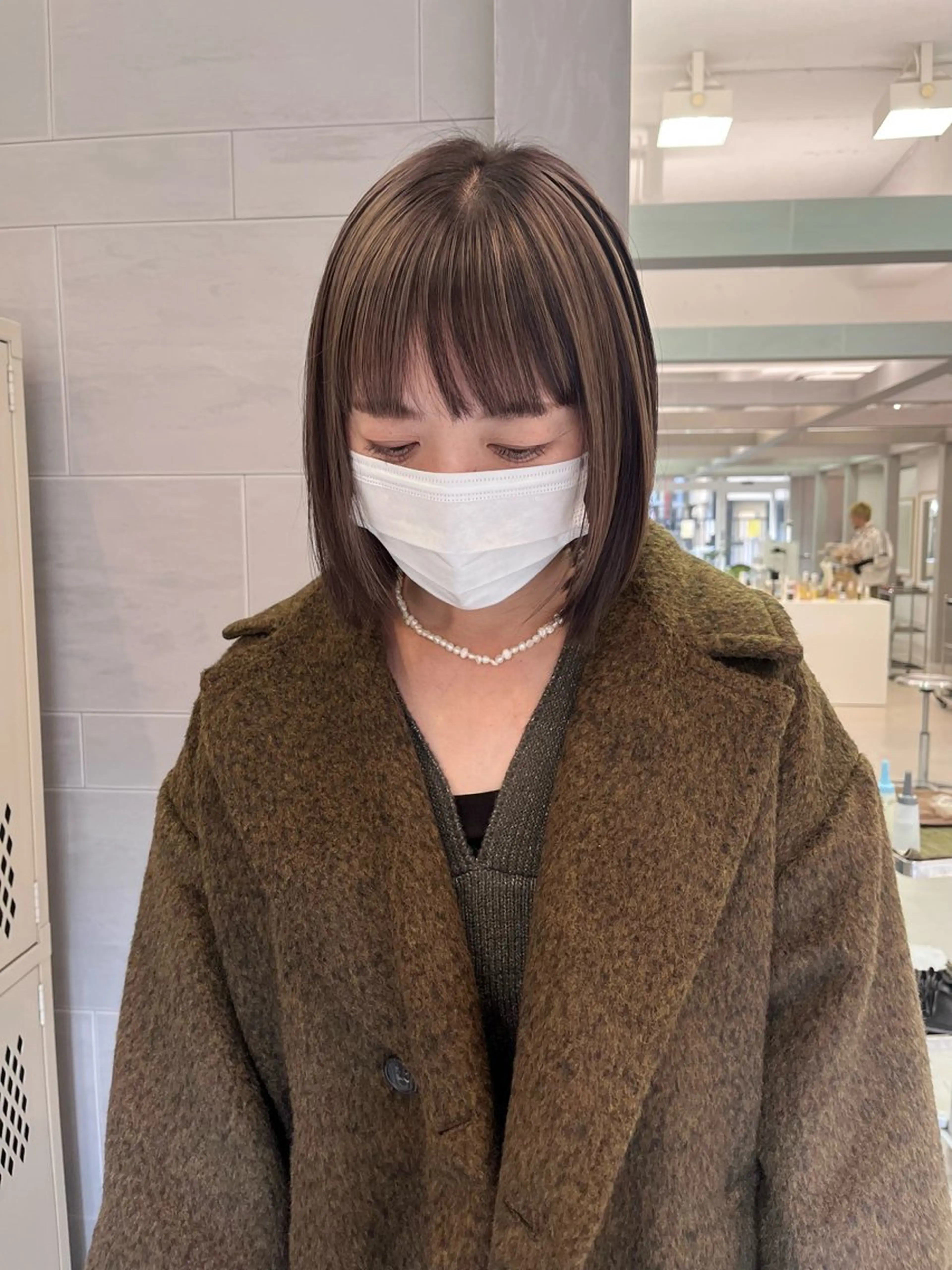 ショート カラー ヘアカラー トリートメント ショート/レイヤー / kure🌼のヘアスタイル