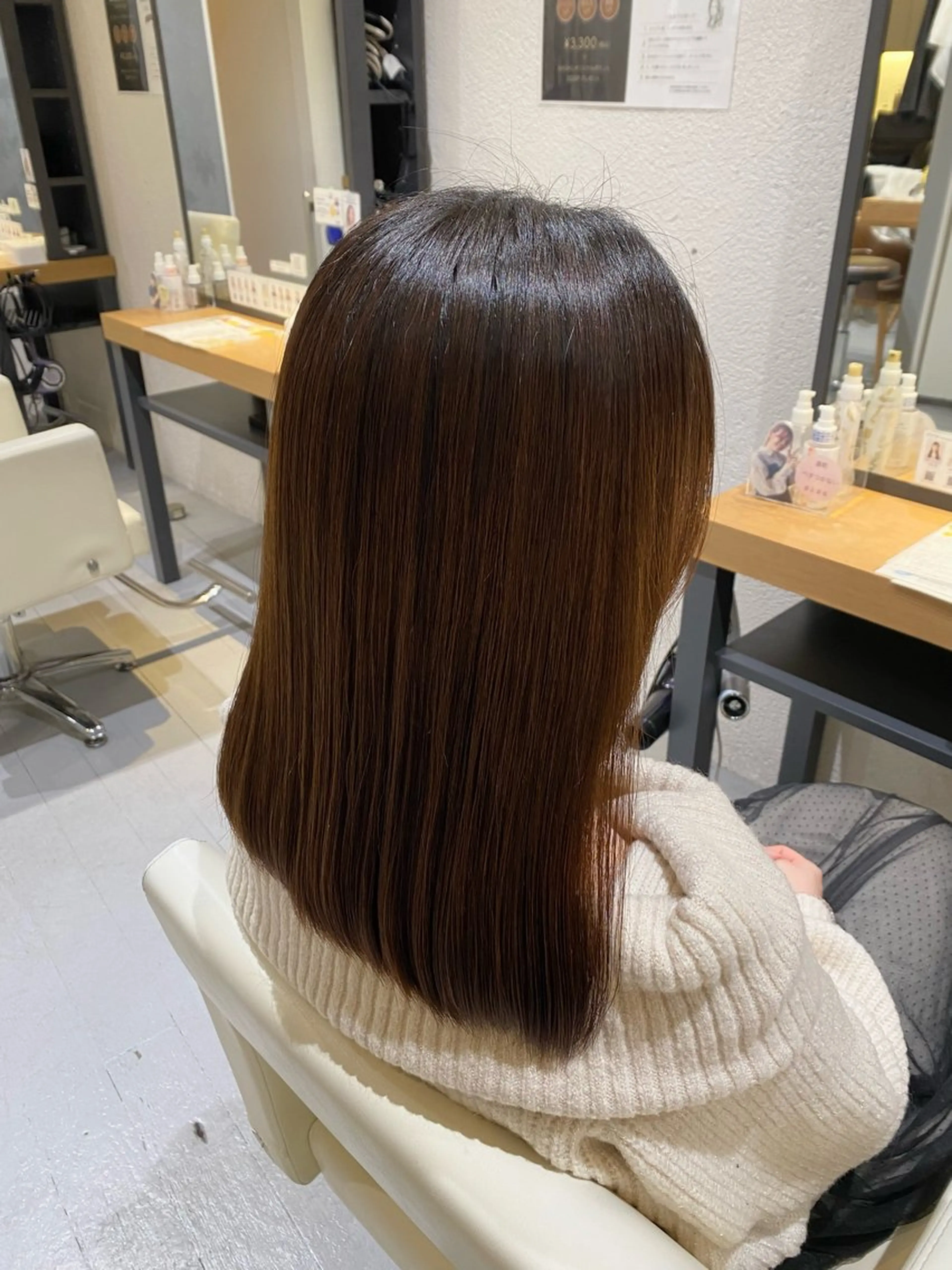 ミディアム MASHU Grandvase所属・めい/透明感カラー /似合わせカットのヘアスタイル