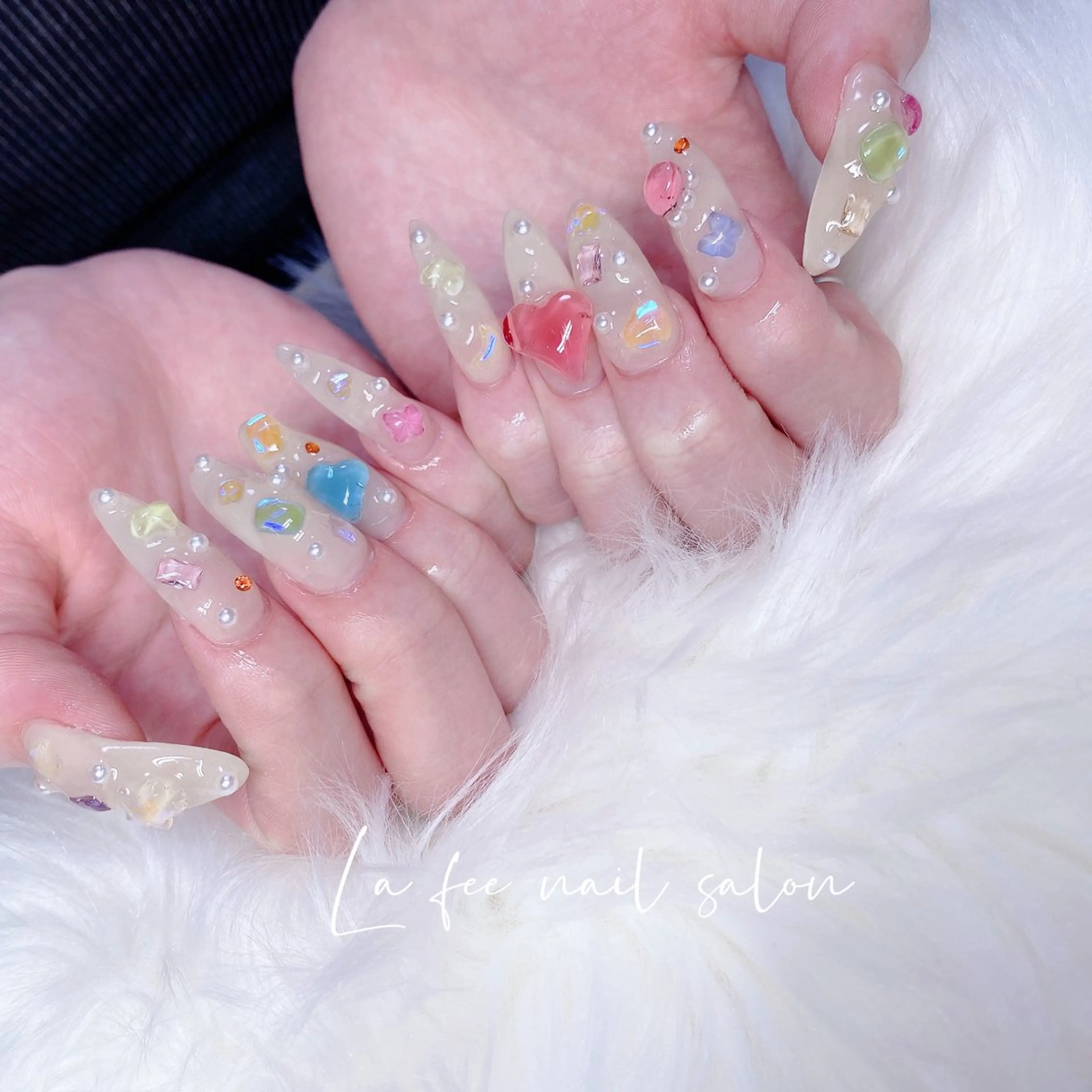 ネイル ハンドネイル ハンドケア La feeのネイルデザイン