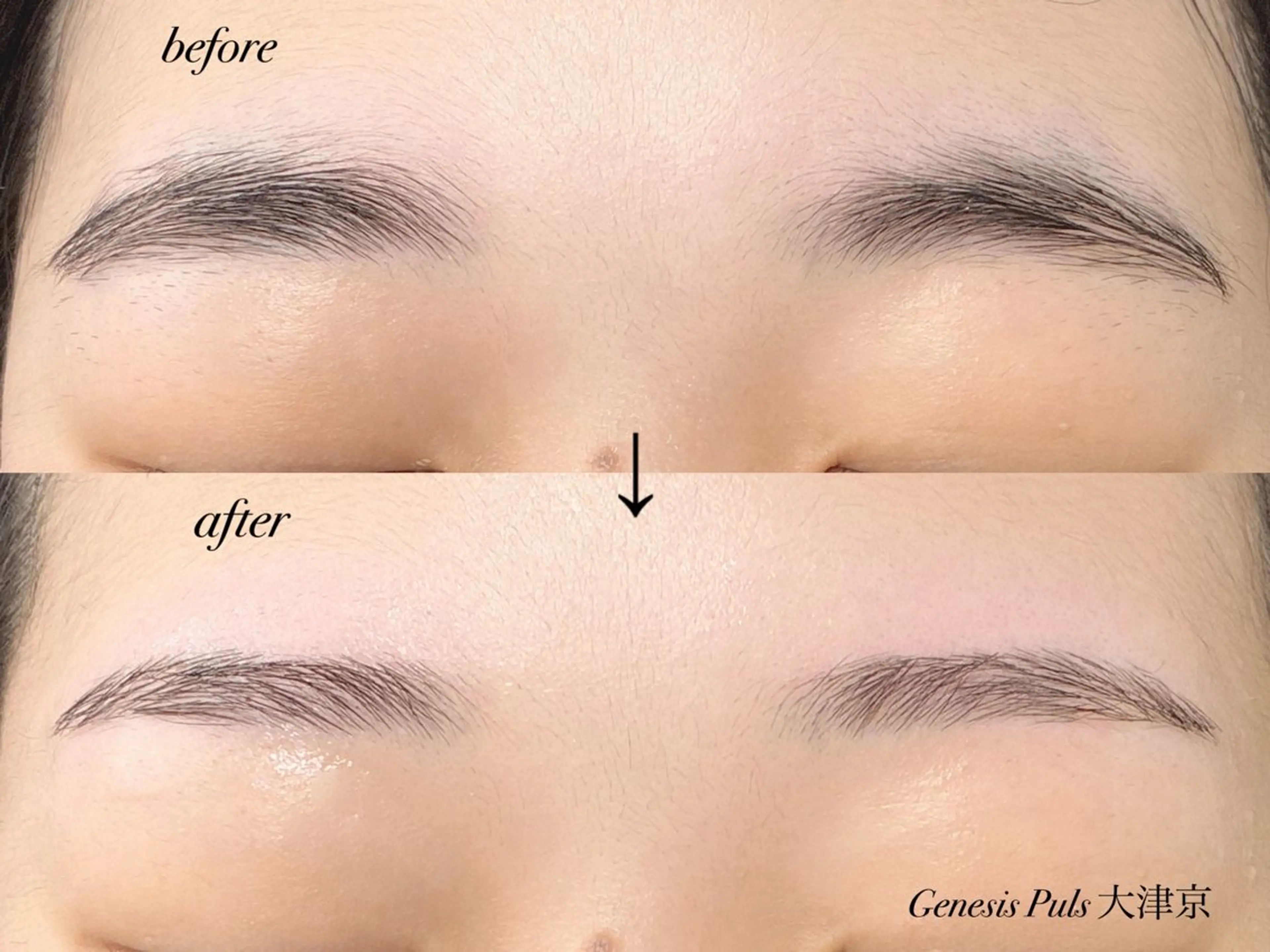 アイブロウ ワックス脱毛 Genesis山科店所属・Genesis 山科店のマツエク・マツパデザイン