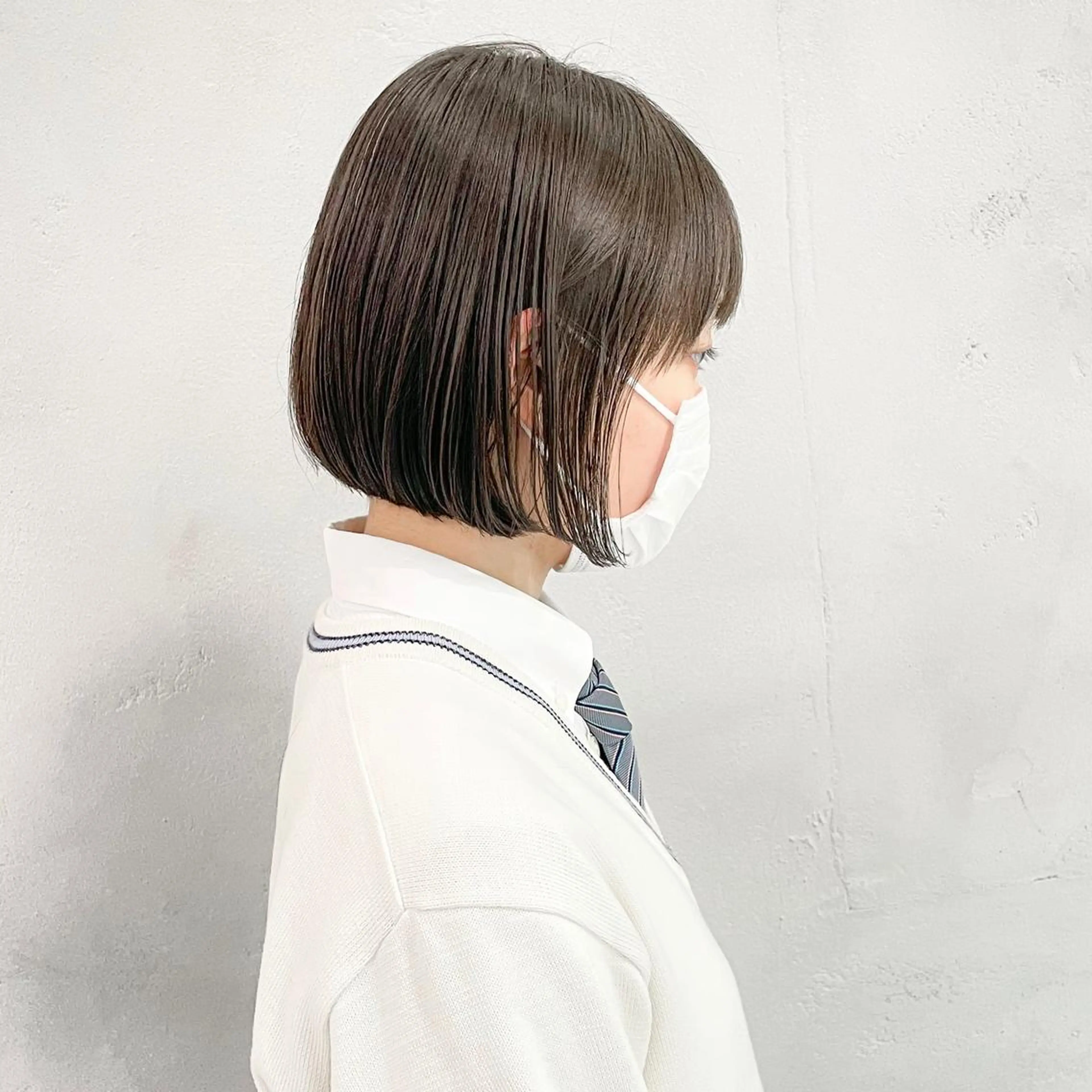 ショート カラー HARUKI MINATO japan KOBE所属・阿田 悠士朗のヘアスタイル