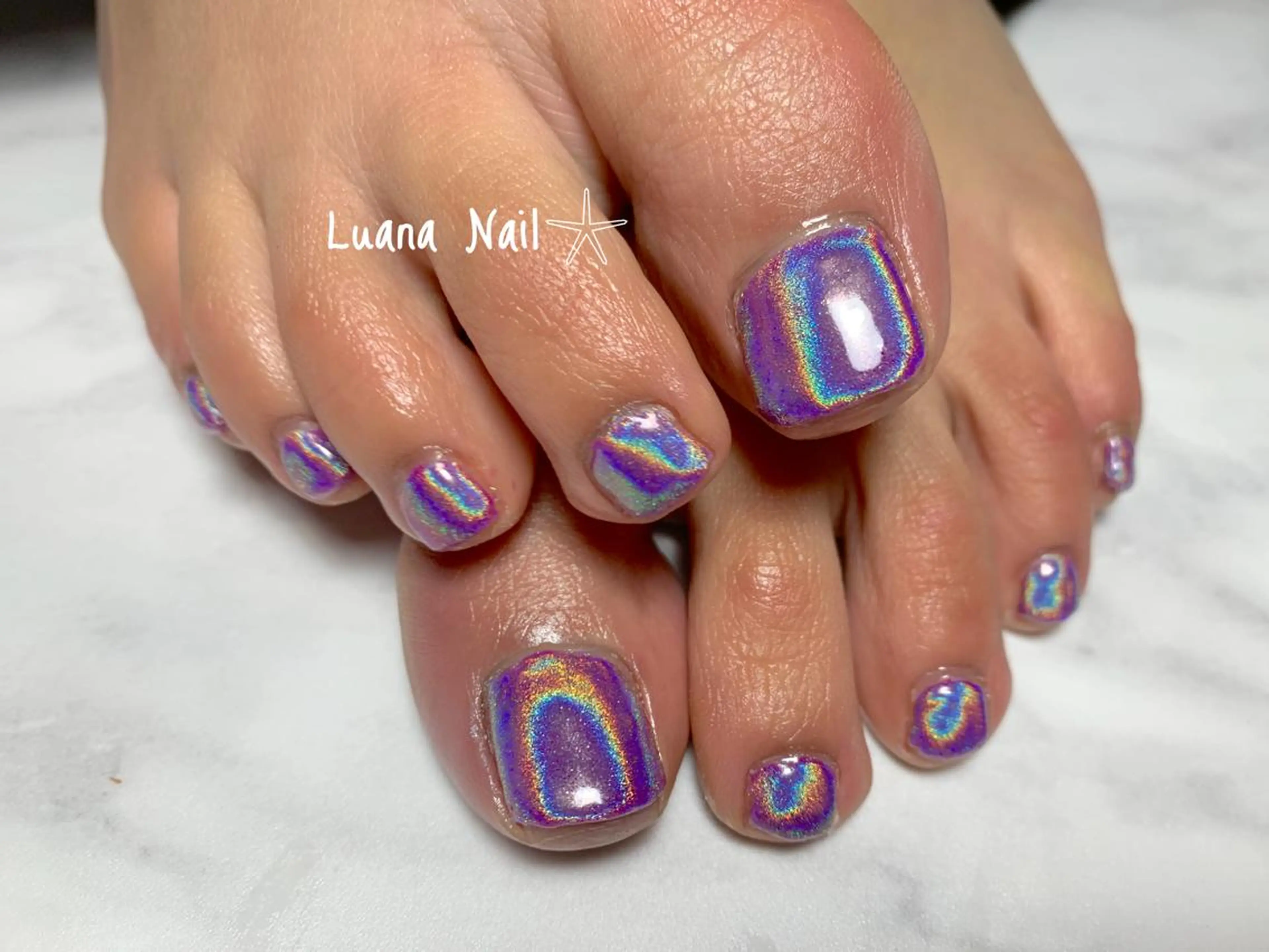 ネイル フットネイル BeauJu by Luana Nail所属・BeauJu by Luana Nailのネイルデザイン