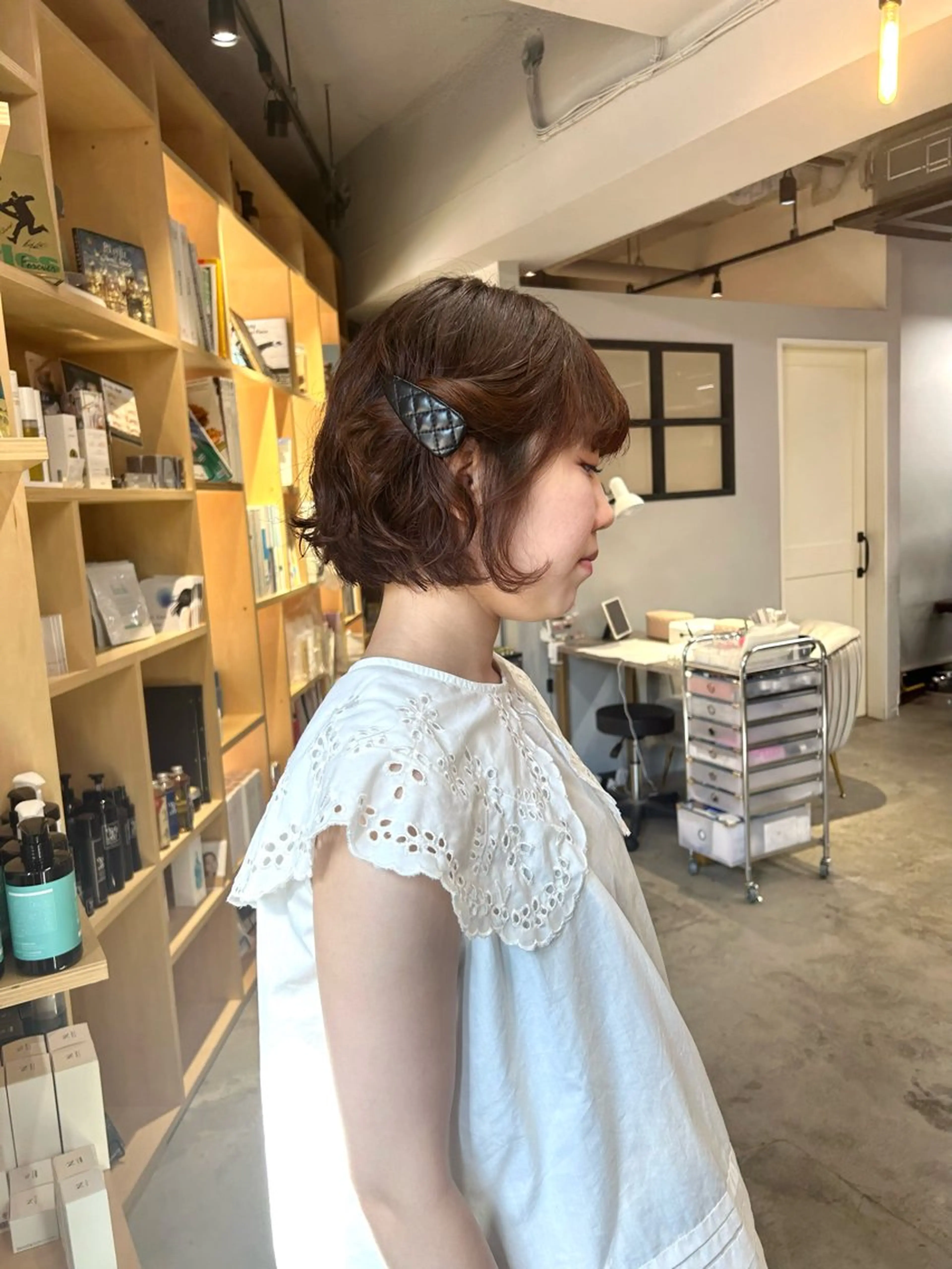 ショート パーマ ニュアンスパーマ カット パーマ ROCCOeast Rukaのヘアスタイル