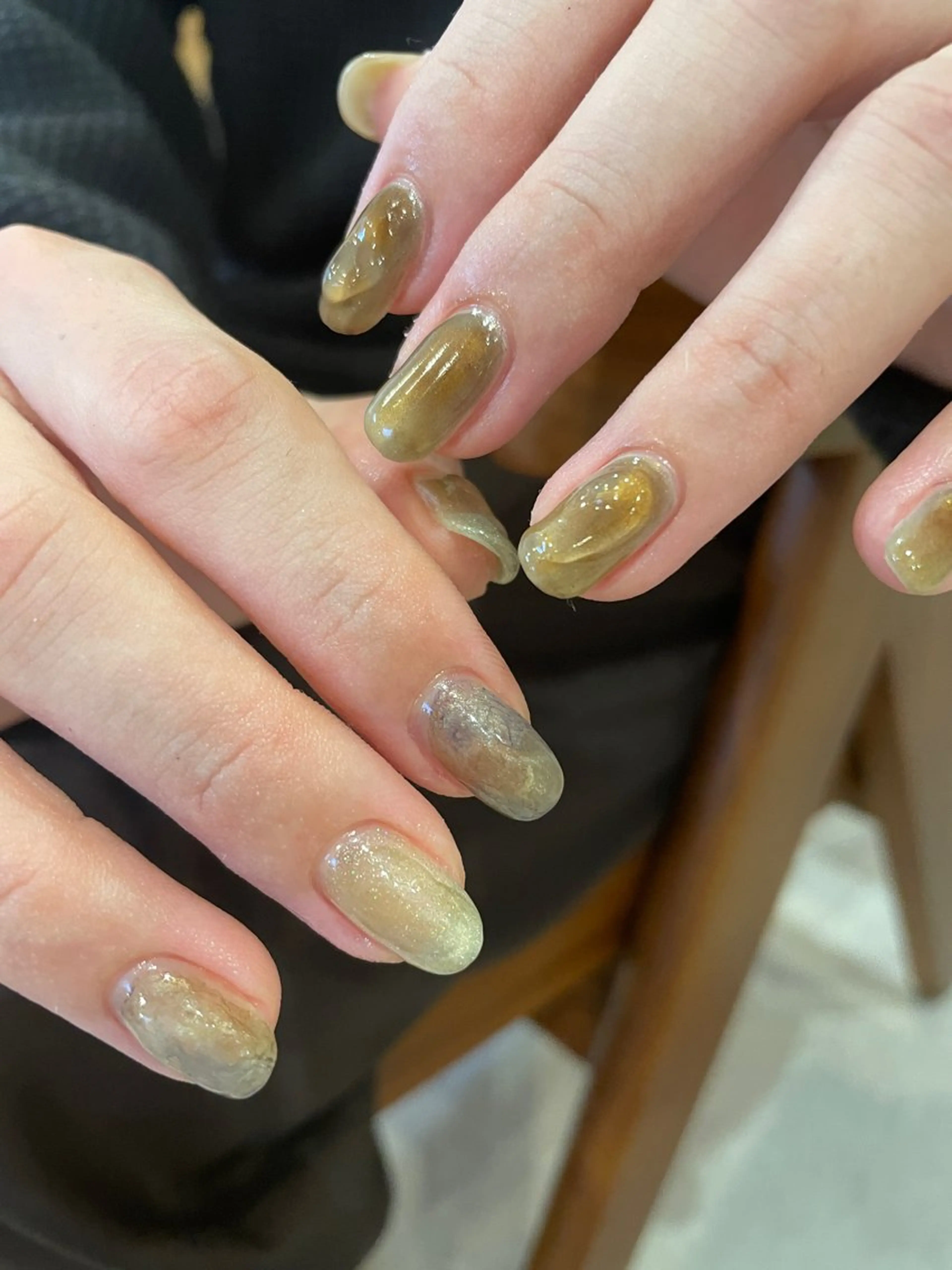 ネイル ハンドネイル "achoe" コエ HARUNAのネイルデザイン