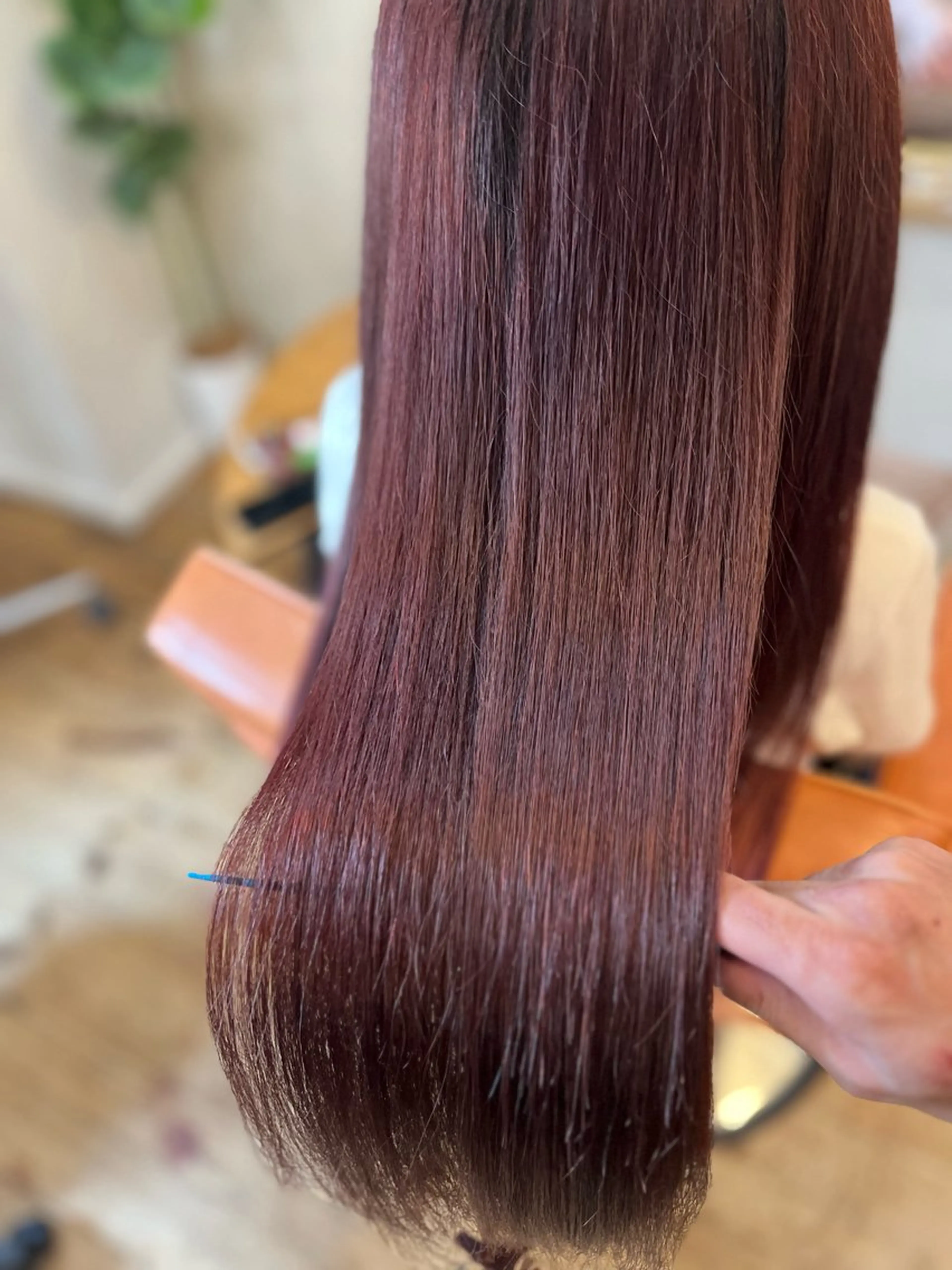 ロング ⚪️髪質改善 縮毛 店長 コウ⚪️のヘアスタイル