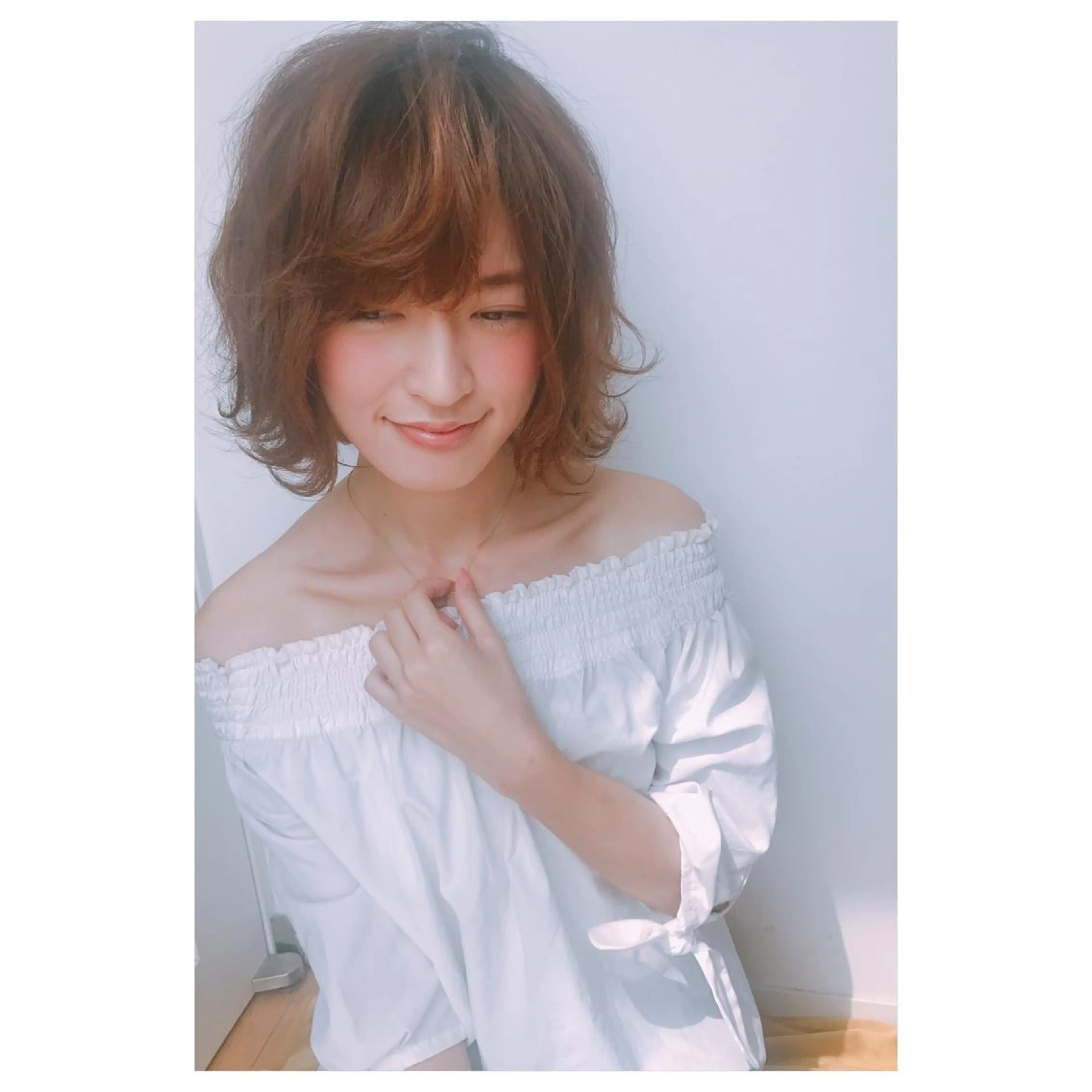 【担当は木曽がメインです‼️】 再来店(3ヶ月以内)メニュー‼️土日も使用OK‼️前髪カット&カラー & トリートメントの写真