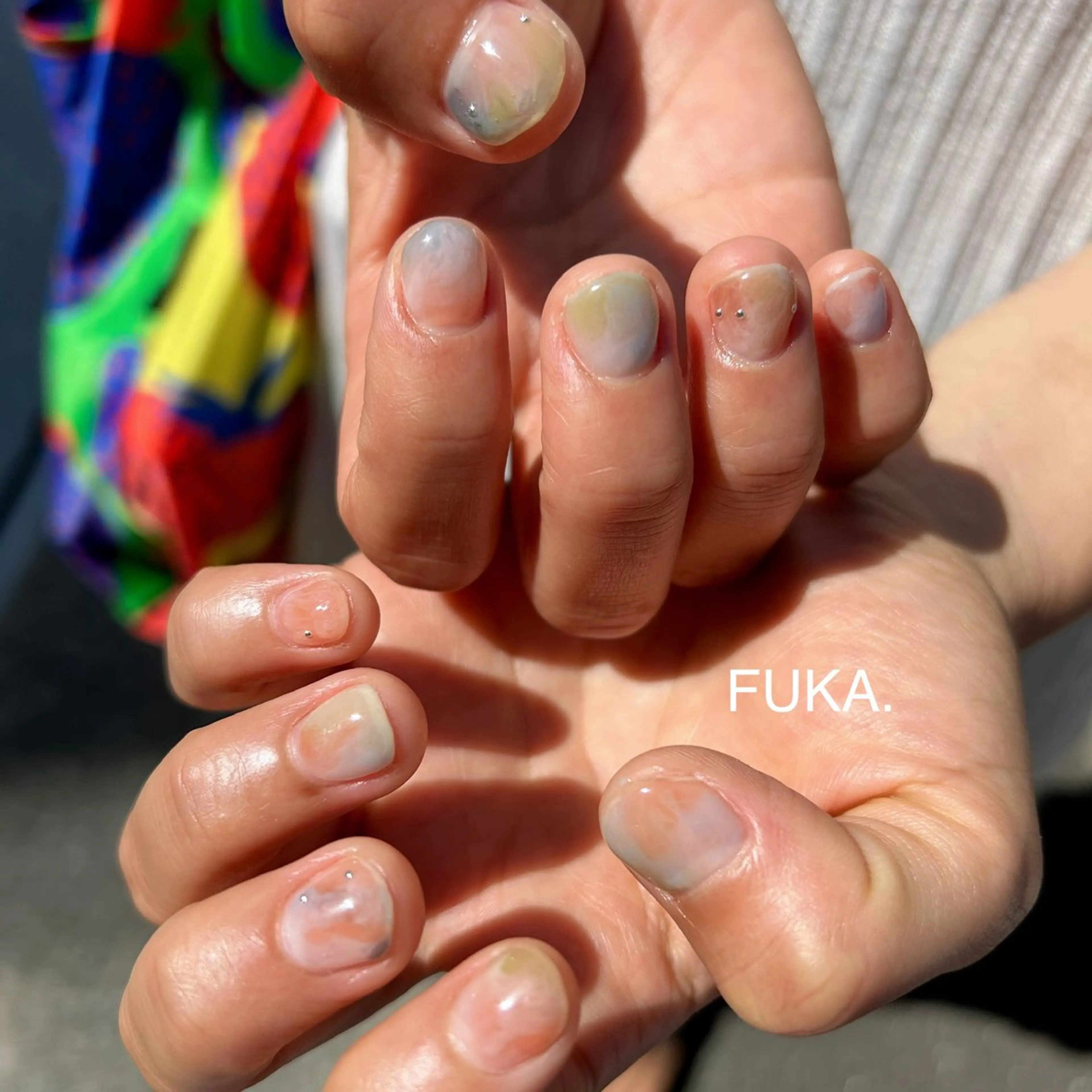 ネイル ニュアンスネイル ハンドネイル ネイルサロンAnela【アネラ】所属・Nail♡Fuka. /1月予約受付中のネイルデザイン