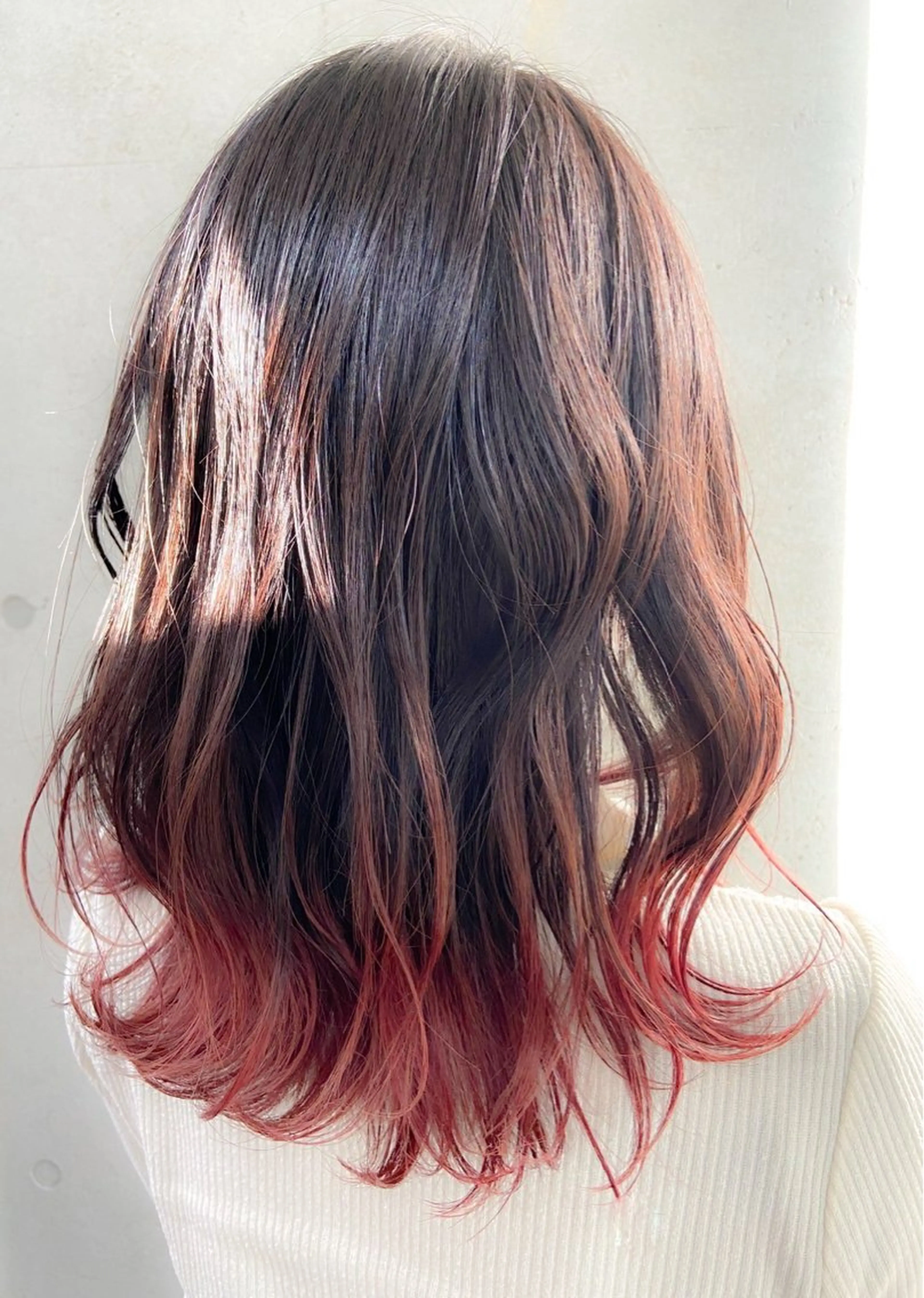 ロング カット ヘアカラー トリートメント 中山 丈也のヘアスタイル